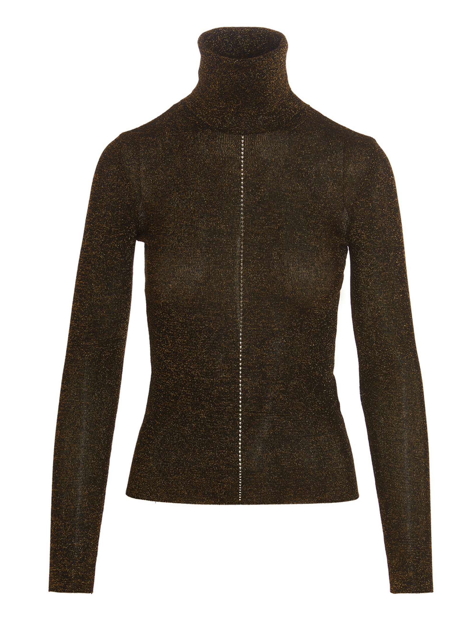 Lurex turtleneck sweater