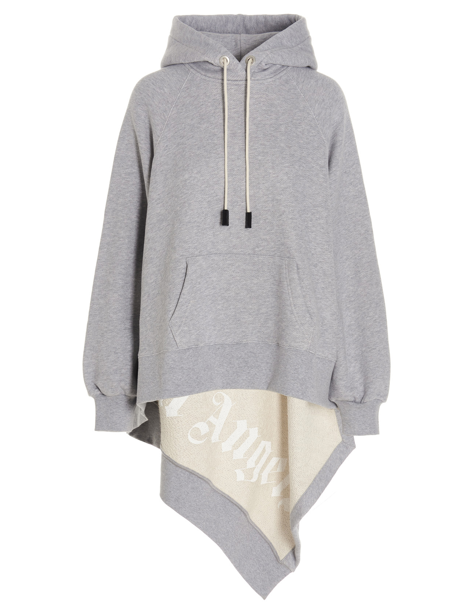 Logo print hoodie