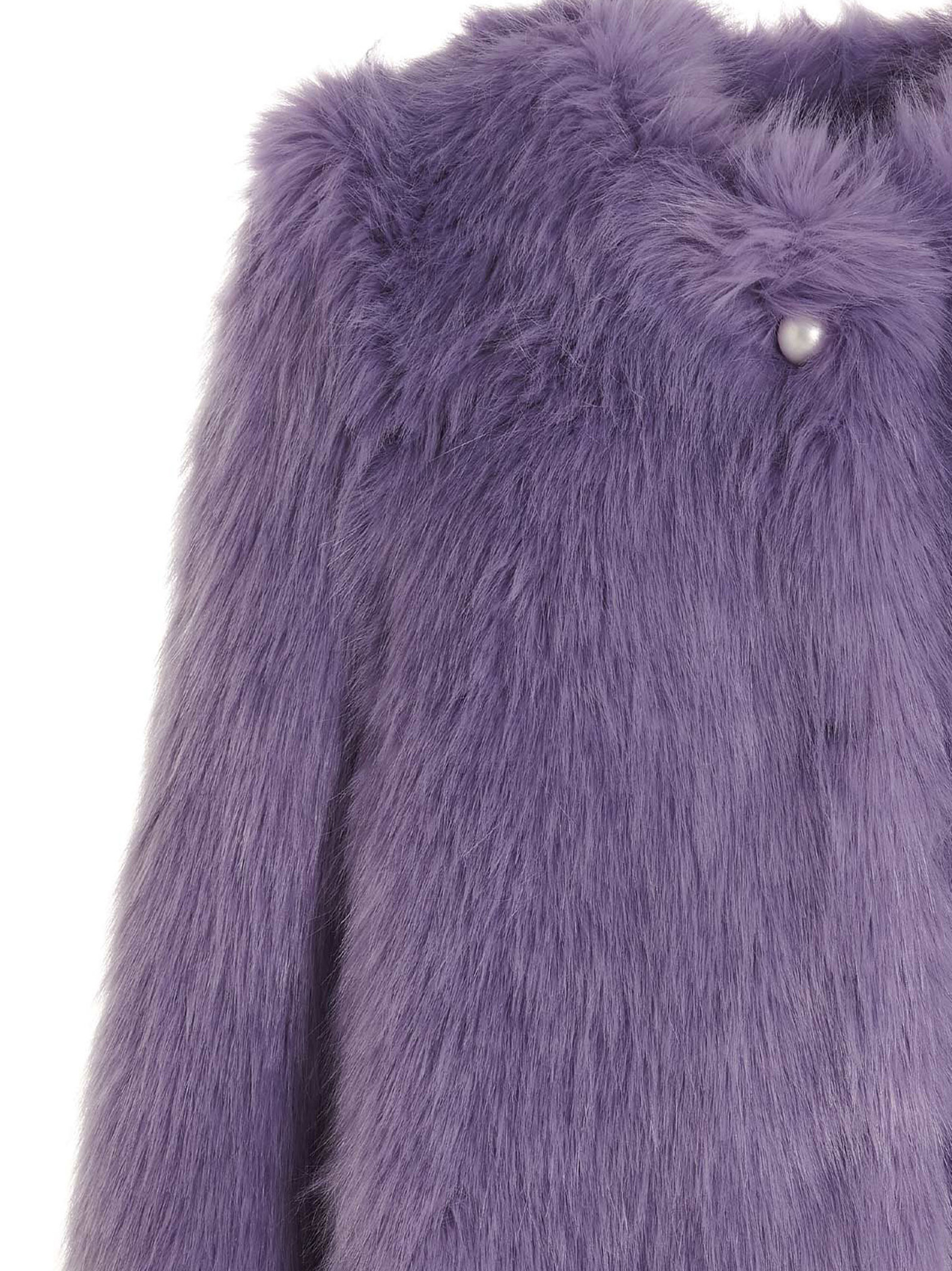'Kate' faux fur coat - Image 3