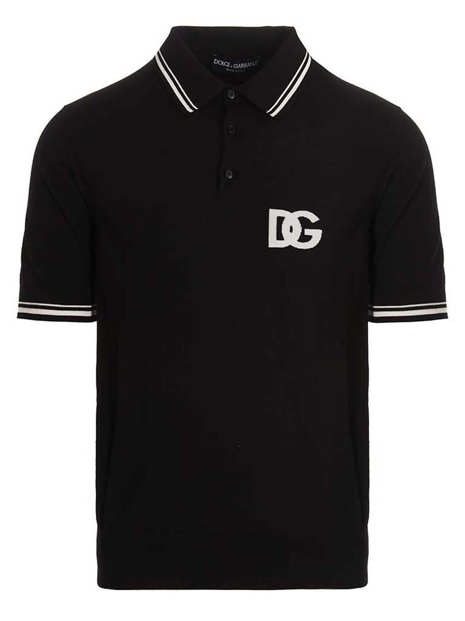 'Black Sicily' polo shirt