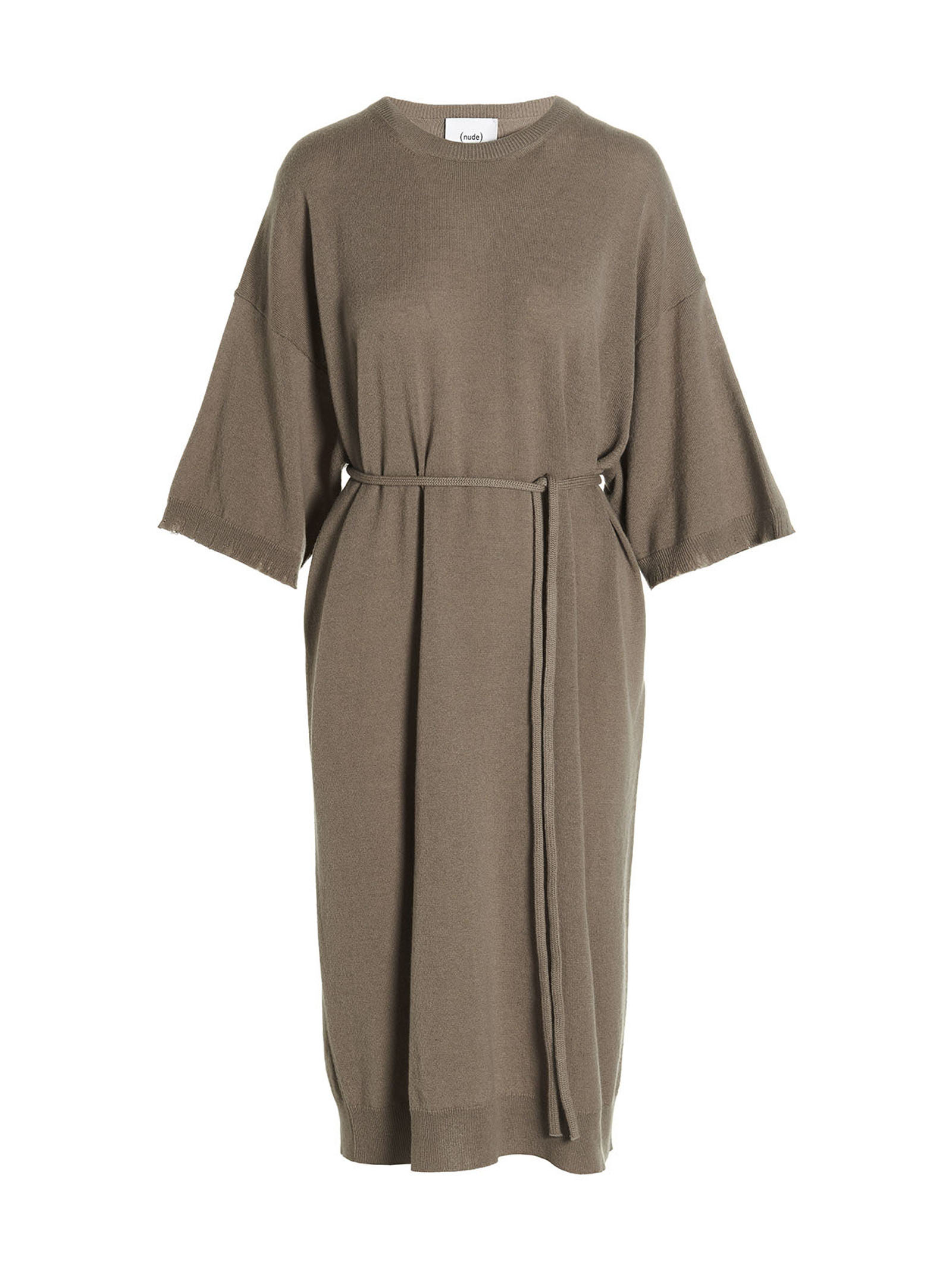 Knit long dress