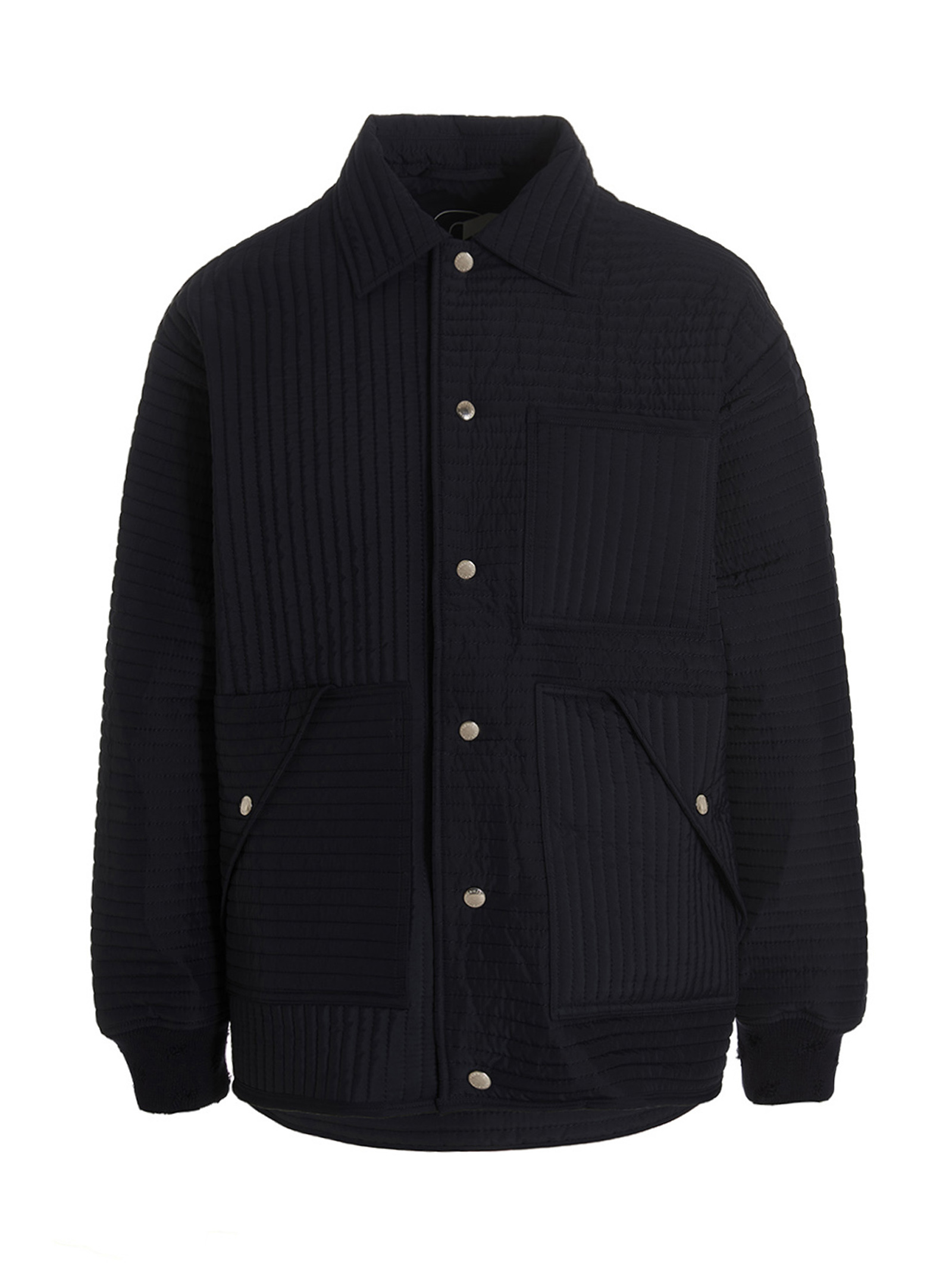 'Chore Quilted Stripes' down jacket