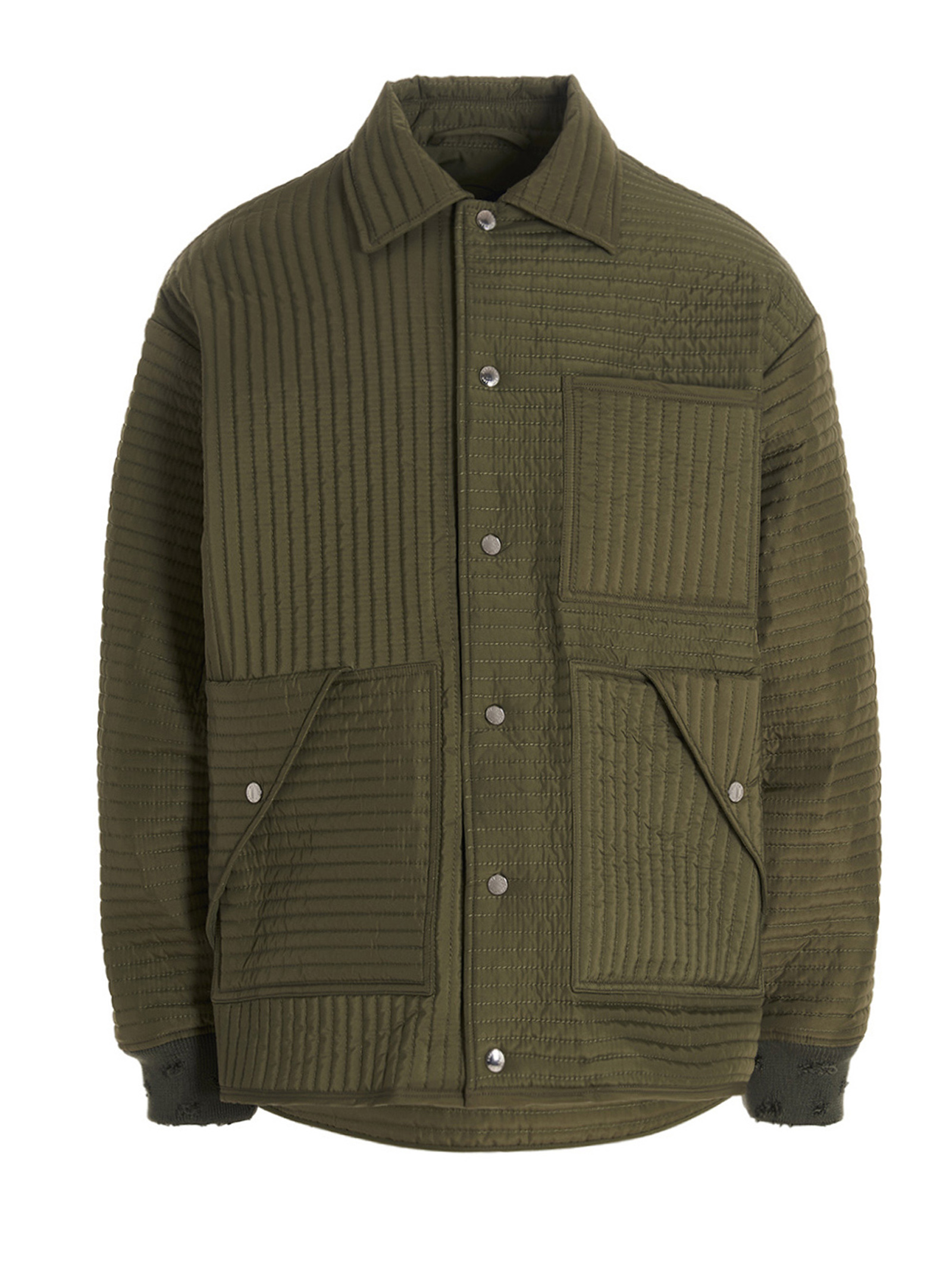 'Chore Quilted Stripes' down jacket