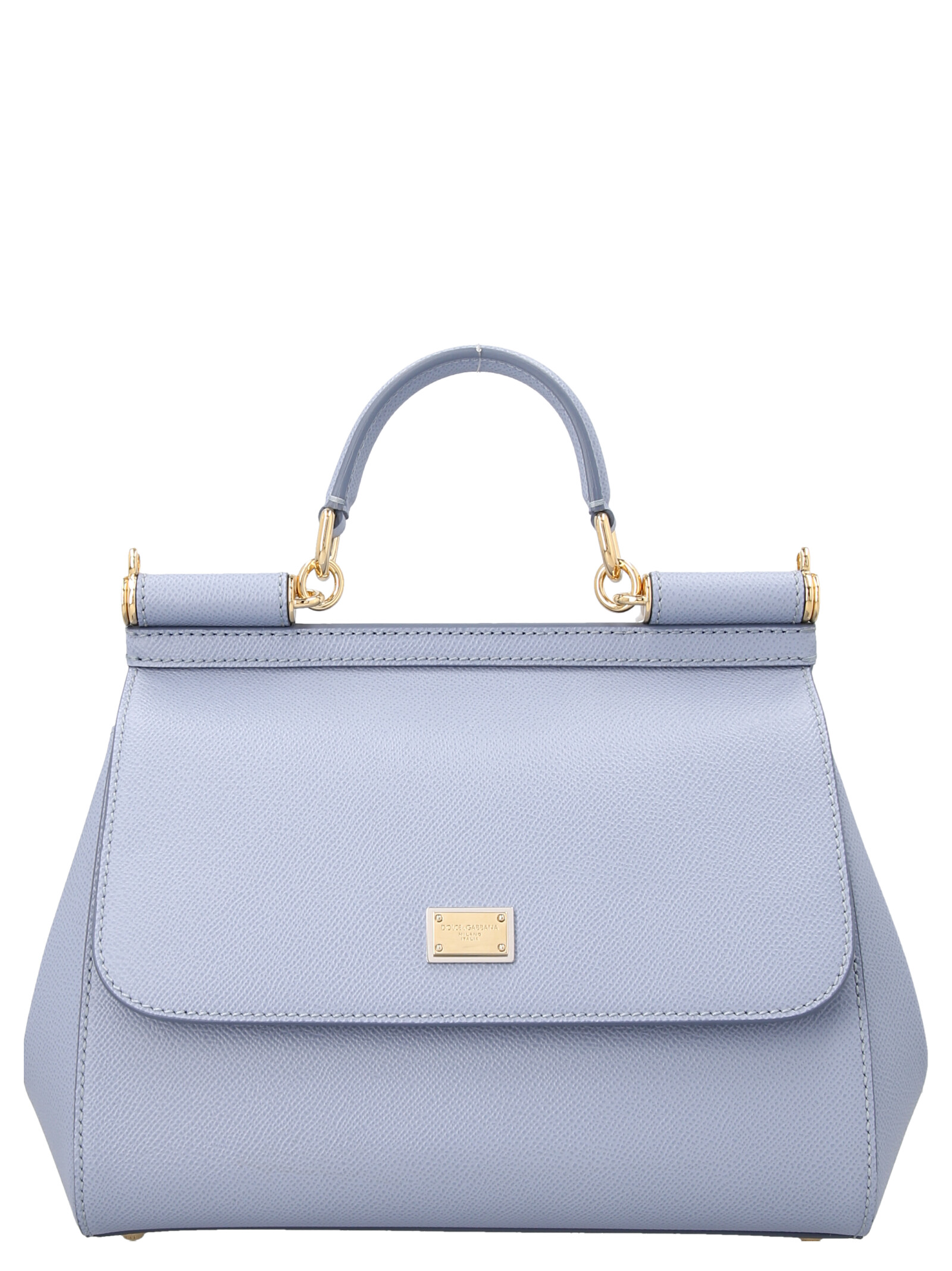 Dauphine leather medium sicily tote