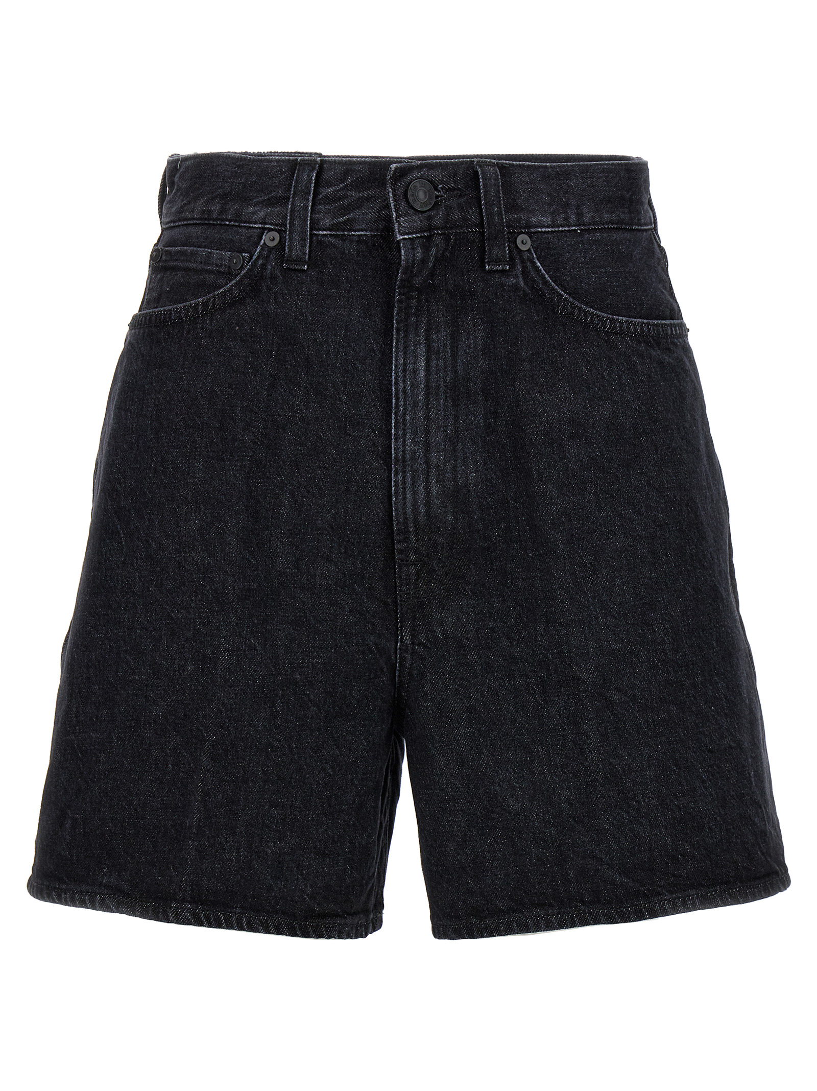 Denim bermuda shorts