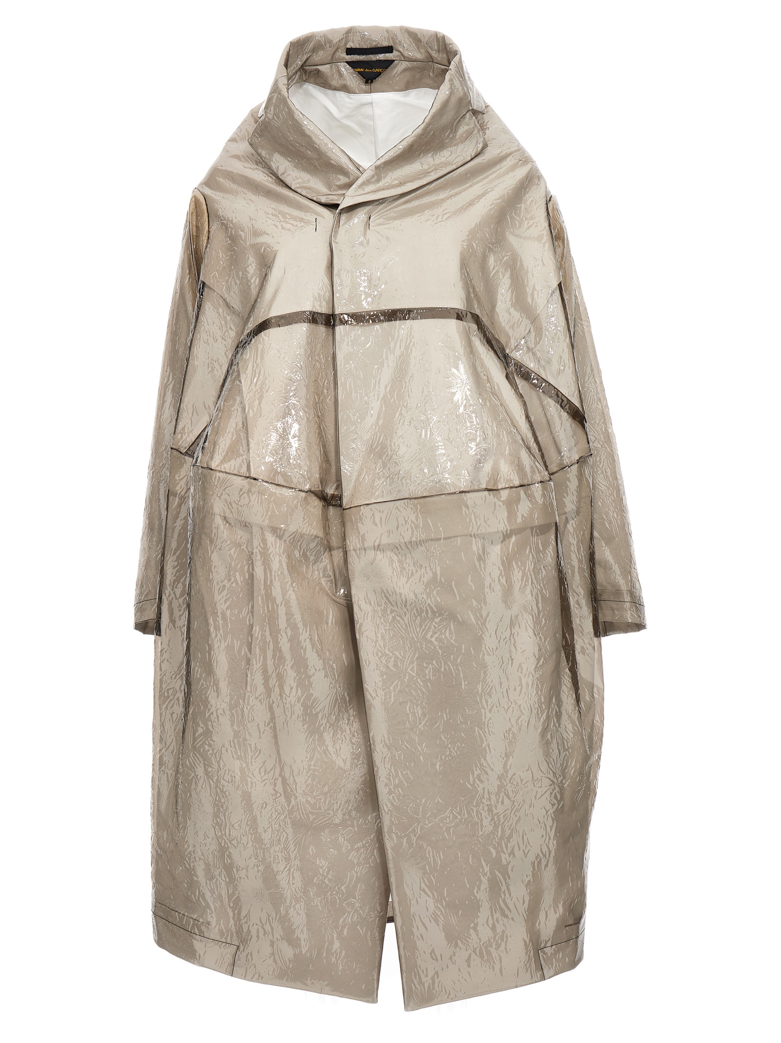 Oversize texture trench coat