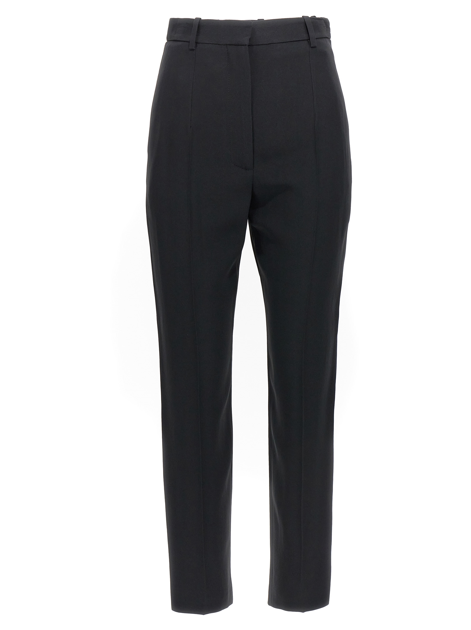 Crêpe cigarette pants