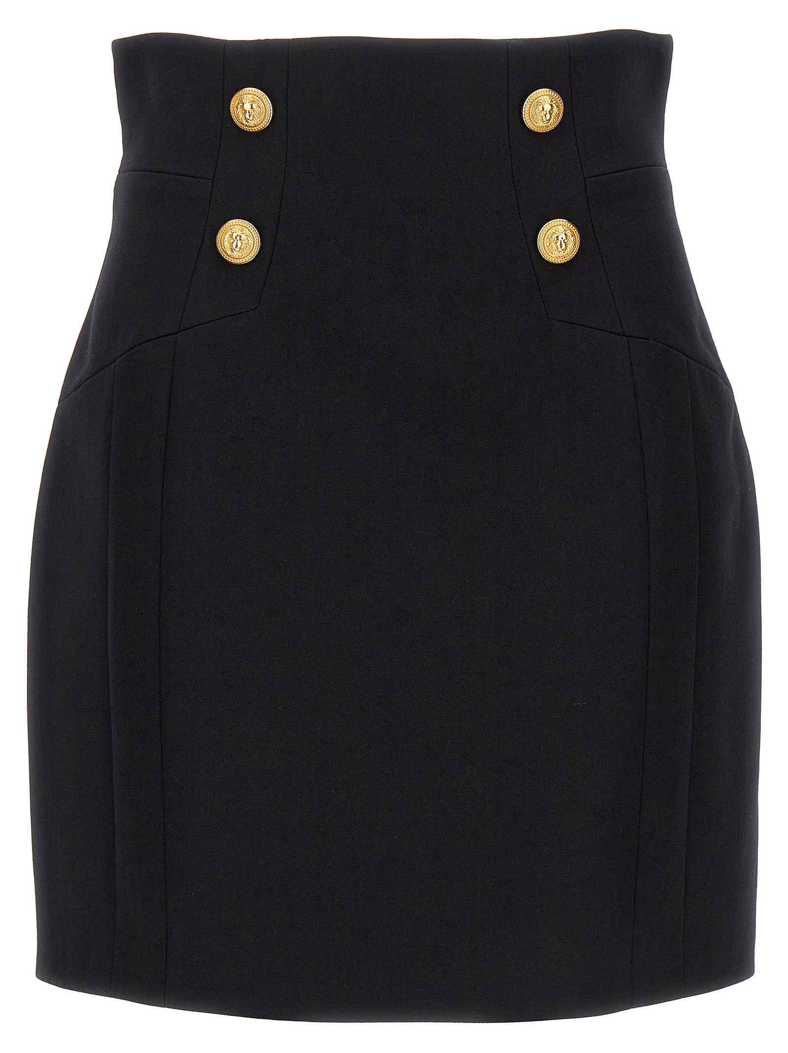 Logo button skirt