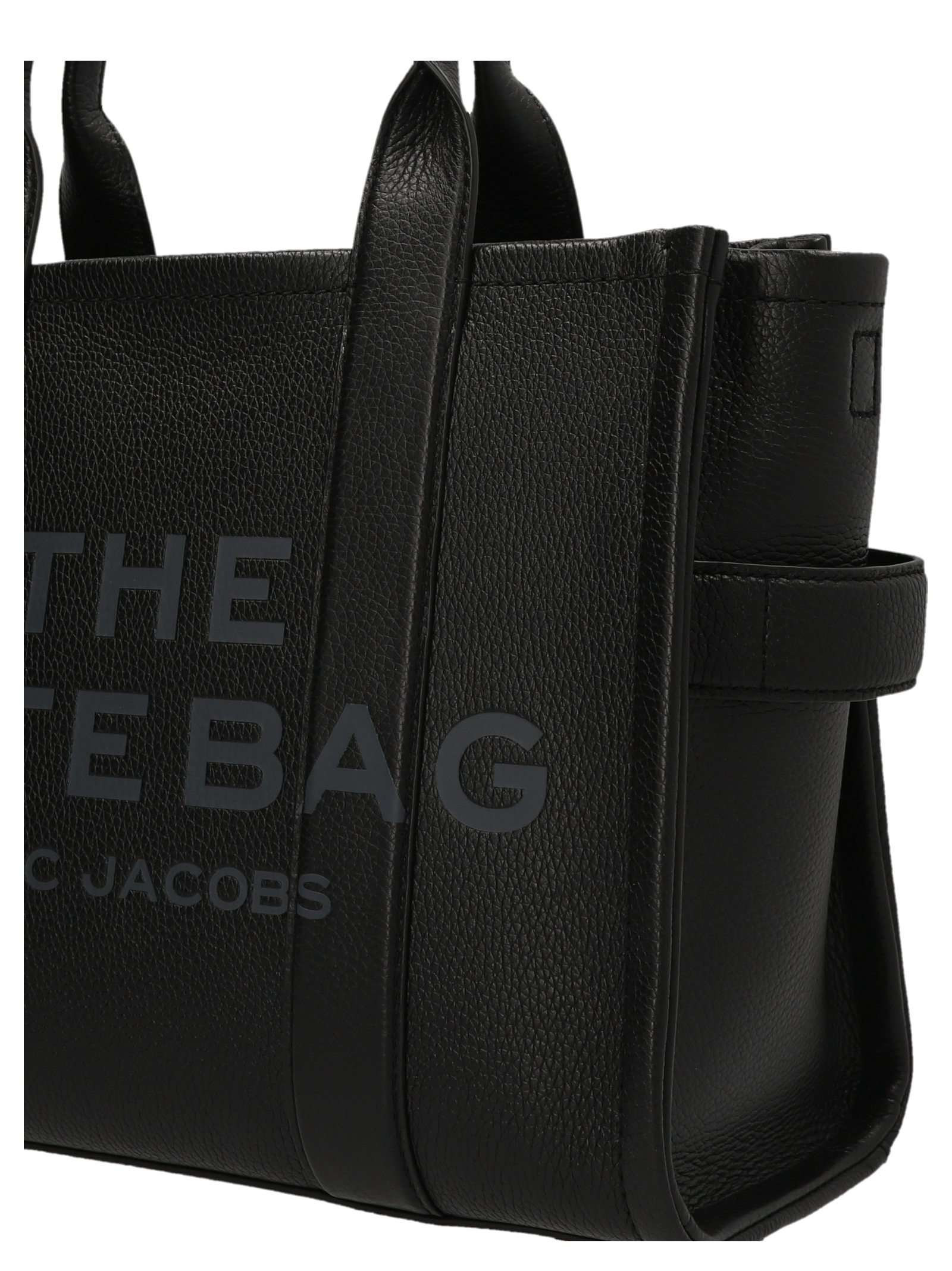 'The Leather Medium' shopping bag - Image 3