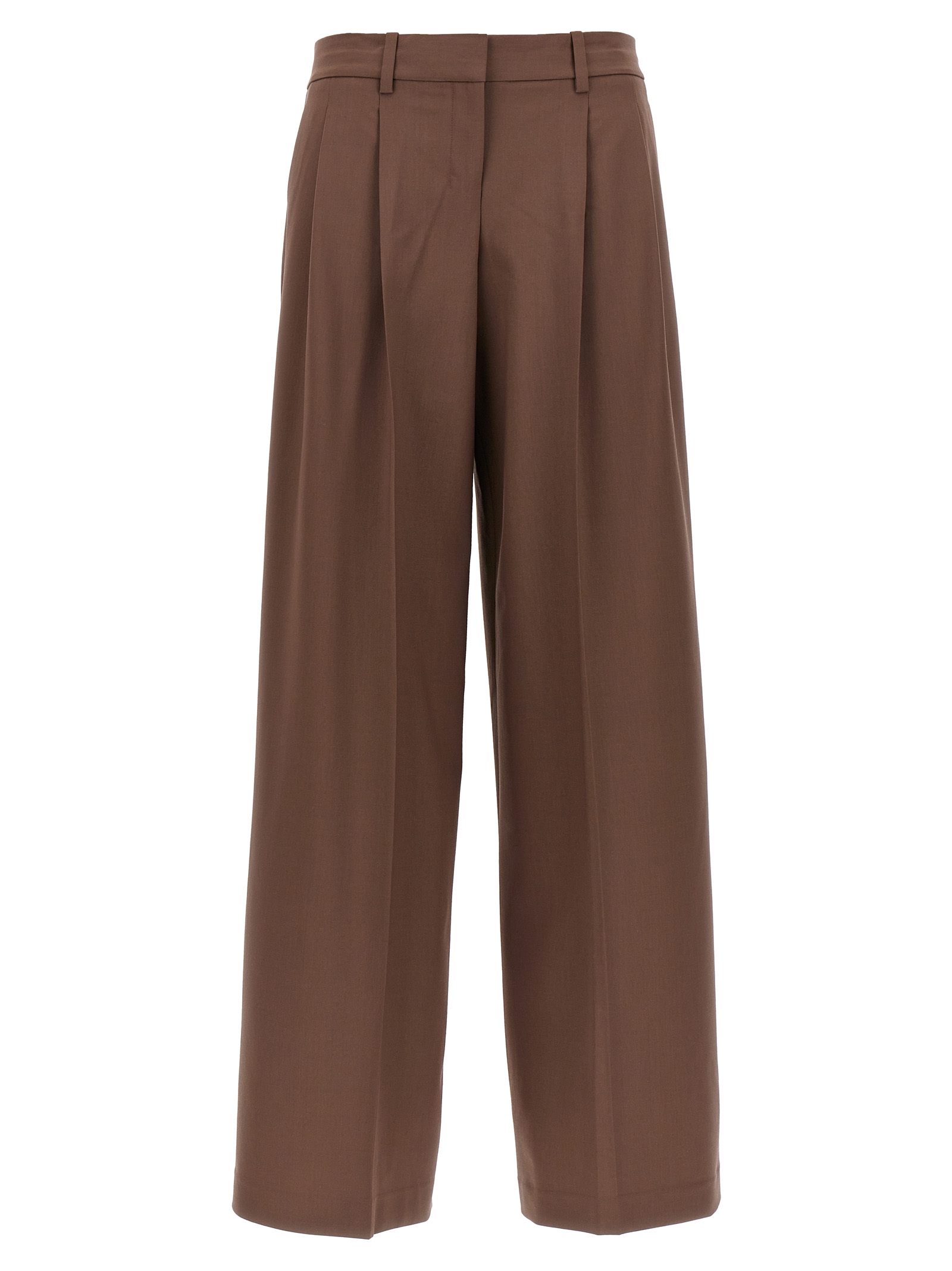 'Low Rise Pleated' pants