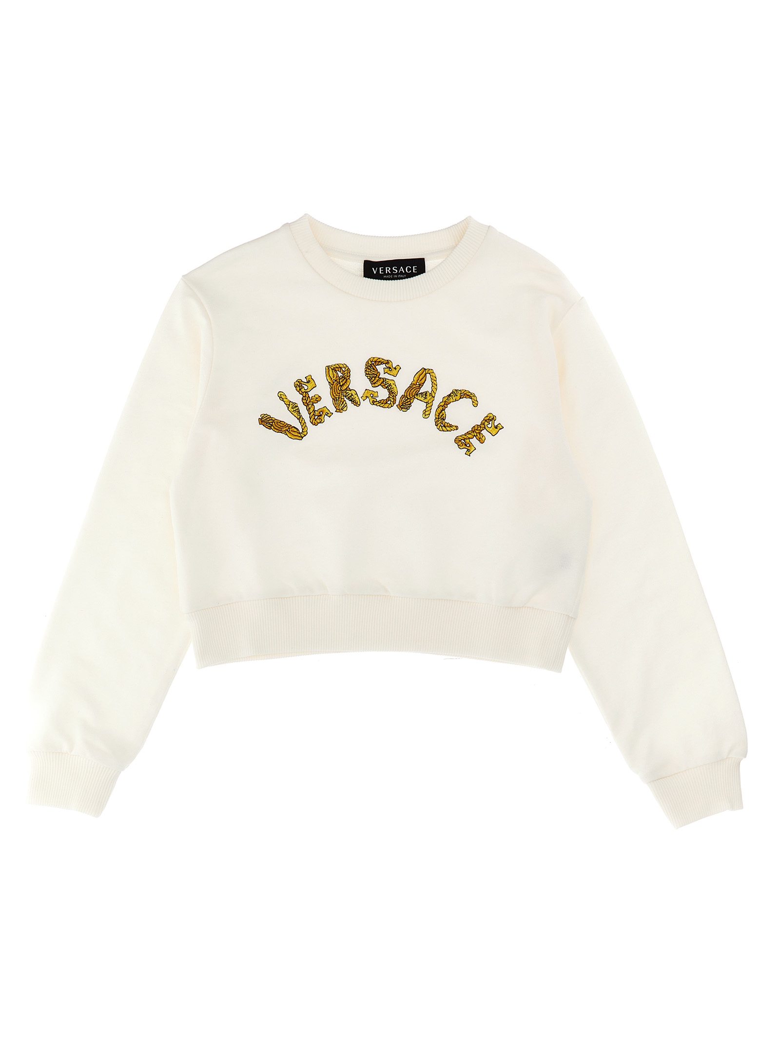 La Vacanza logo embroidery sweatshirt