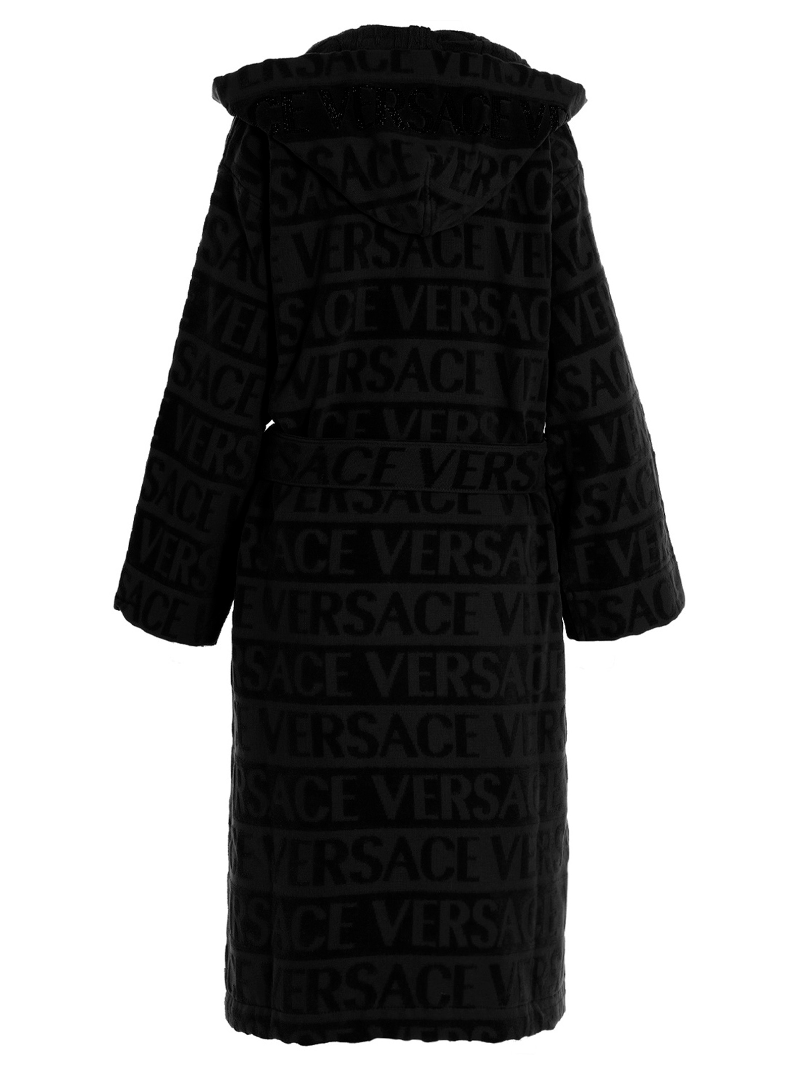 Sequin logo bathrobe - Image 2