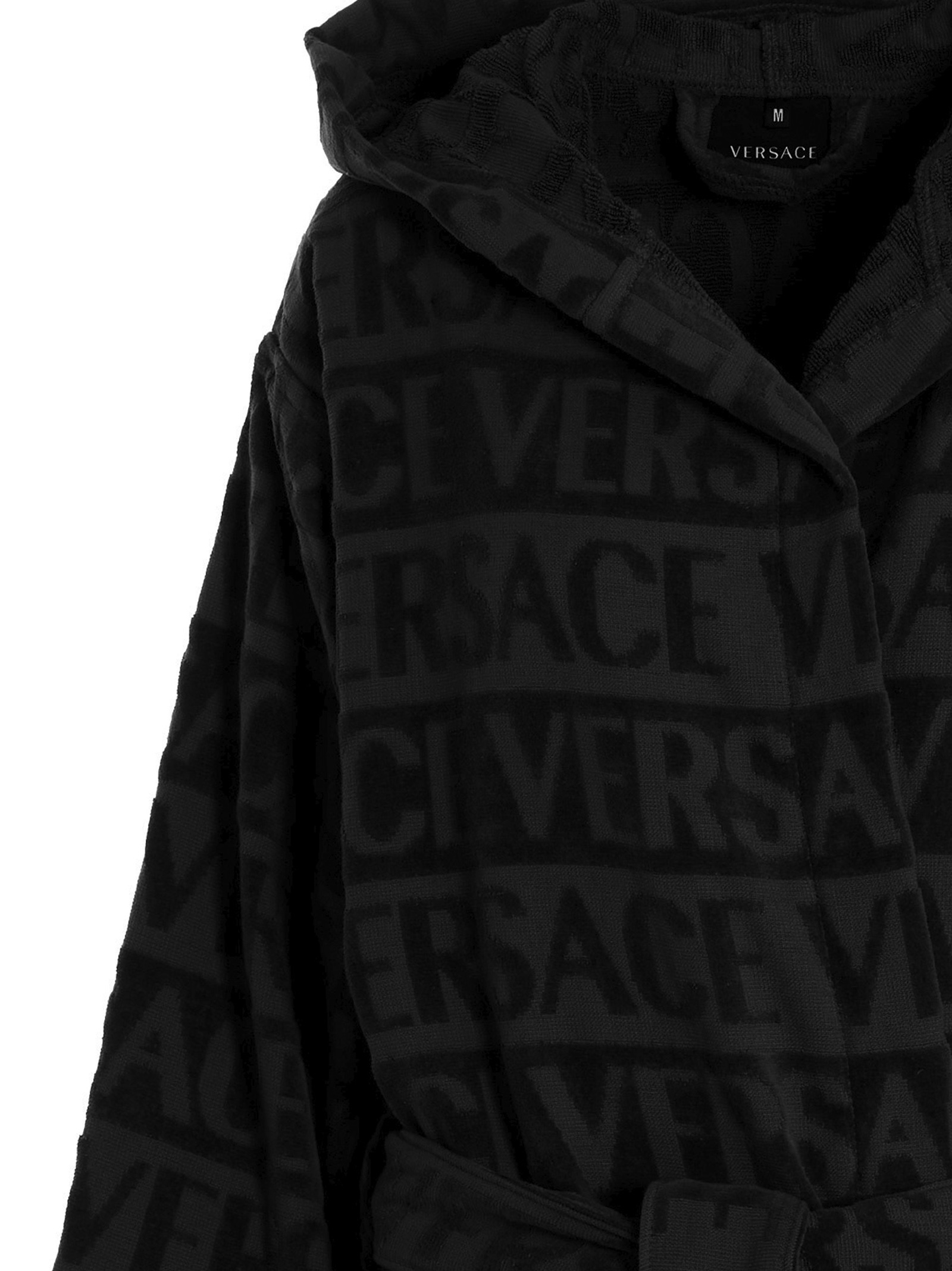 Sequin logo bathrobe - Image 3