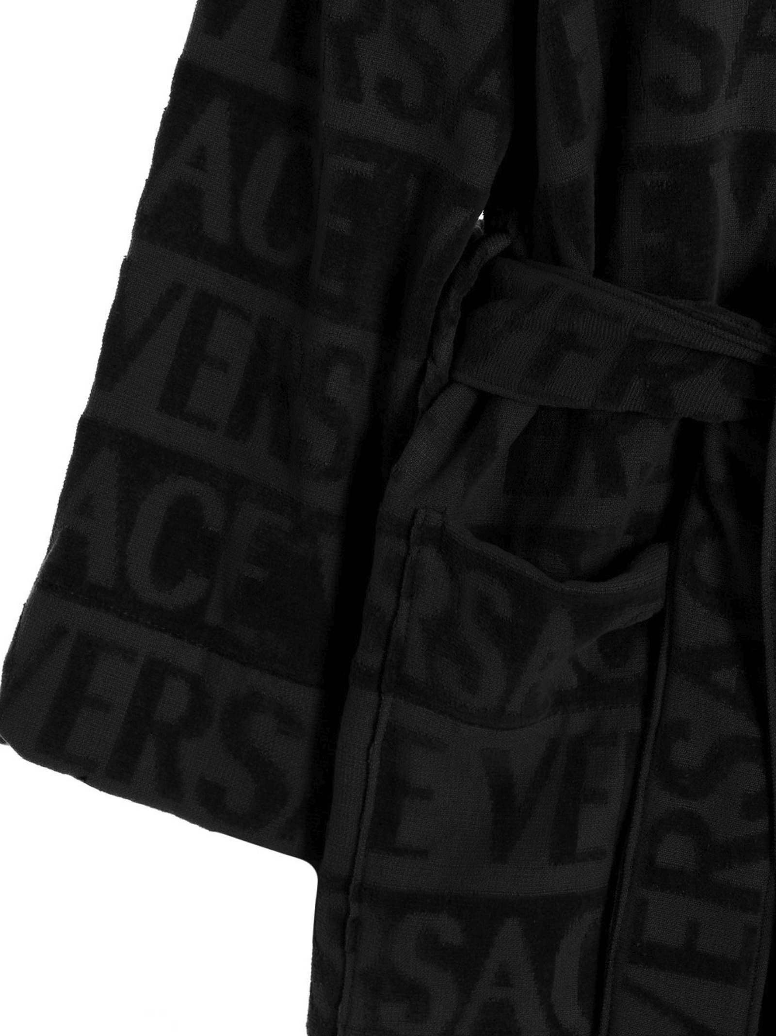 Sequin logo bathrobe - Image 4