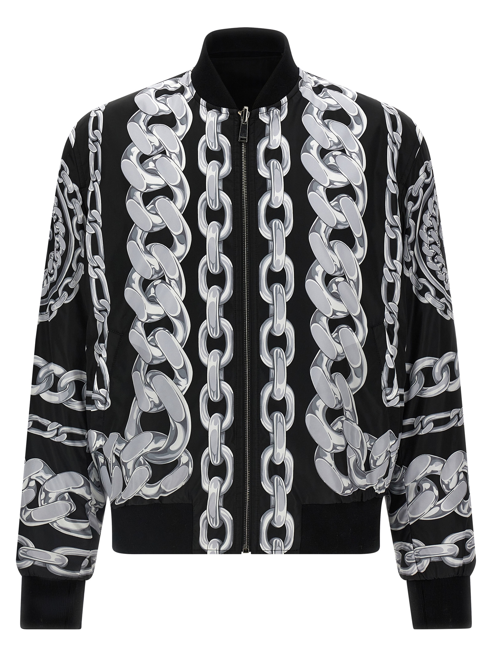 'Medusa Chains' reversible bomber jacket
