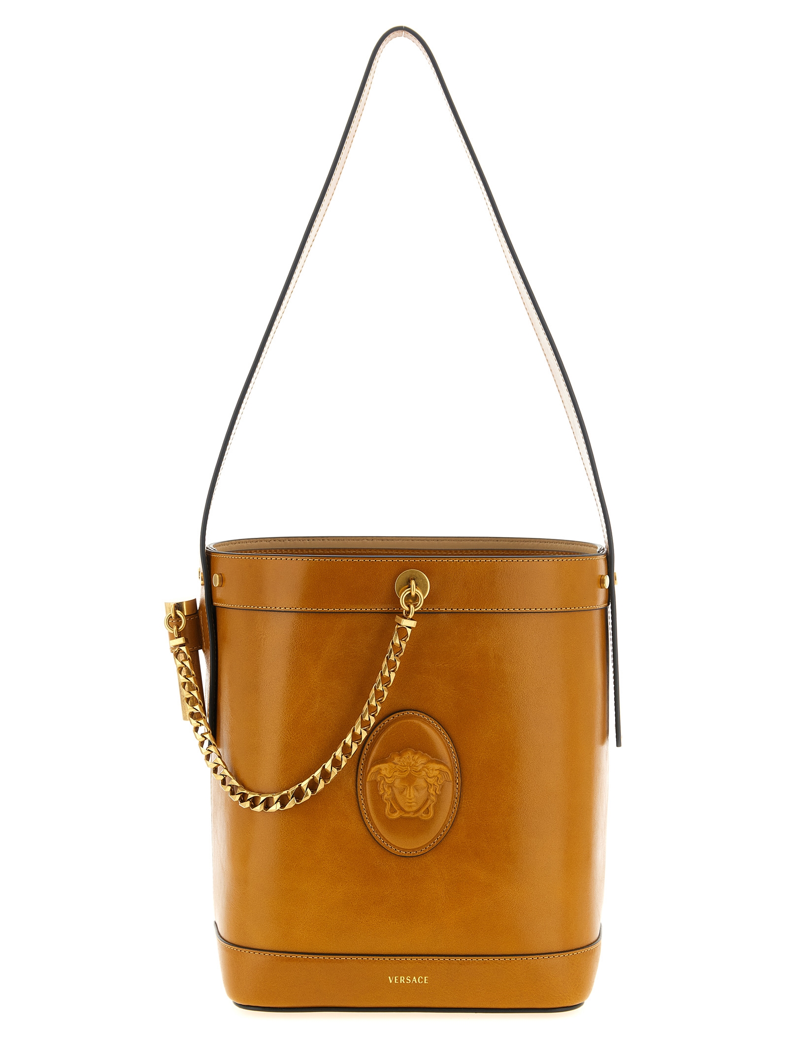 'Pivot' small bucket bag