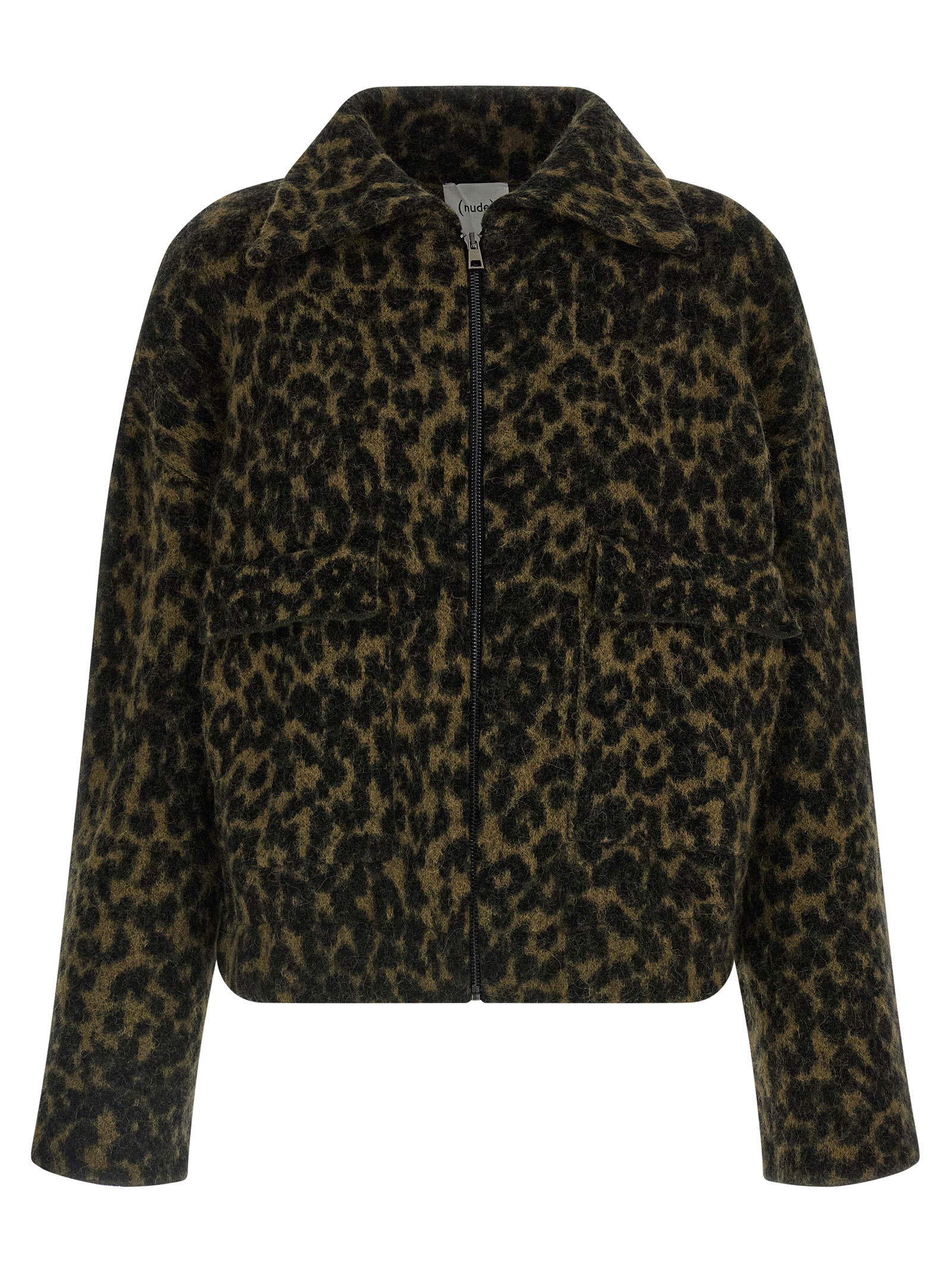 Animalier bomber jacket