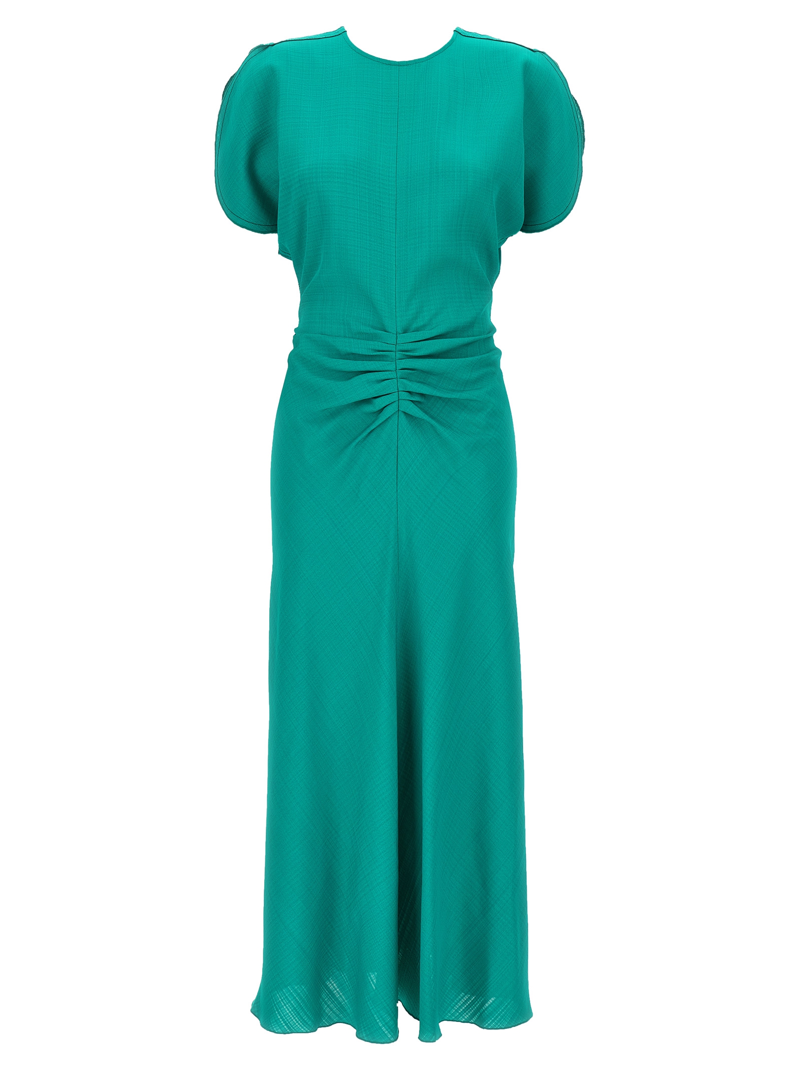 'Gathered Waist Midi' dress
