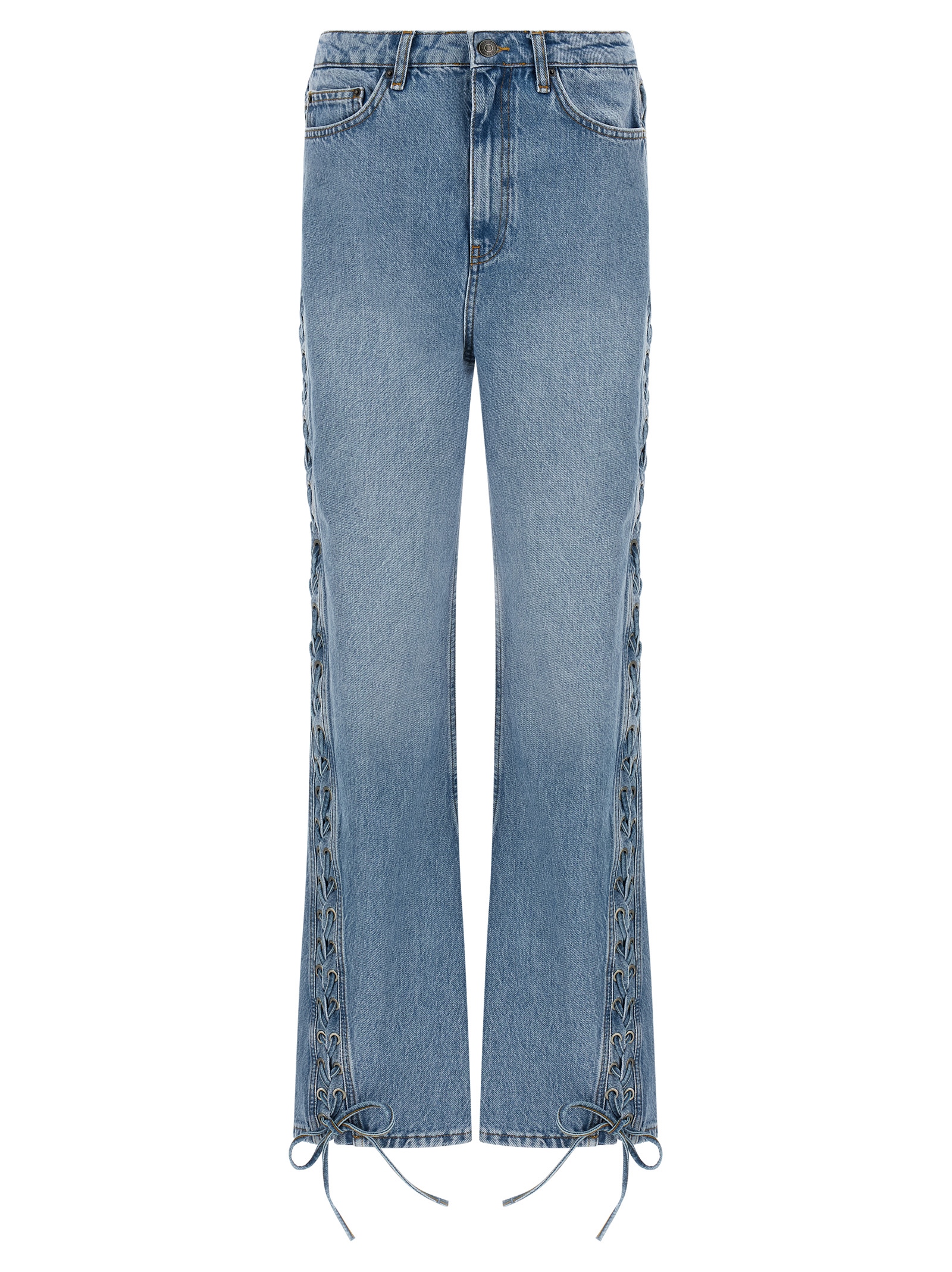 'Twisted lacing' jeans