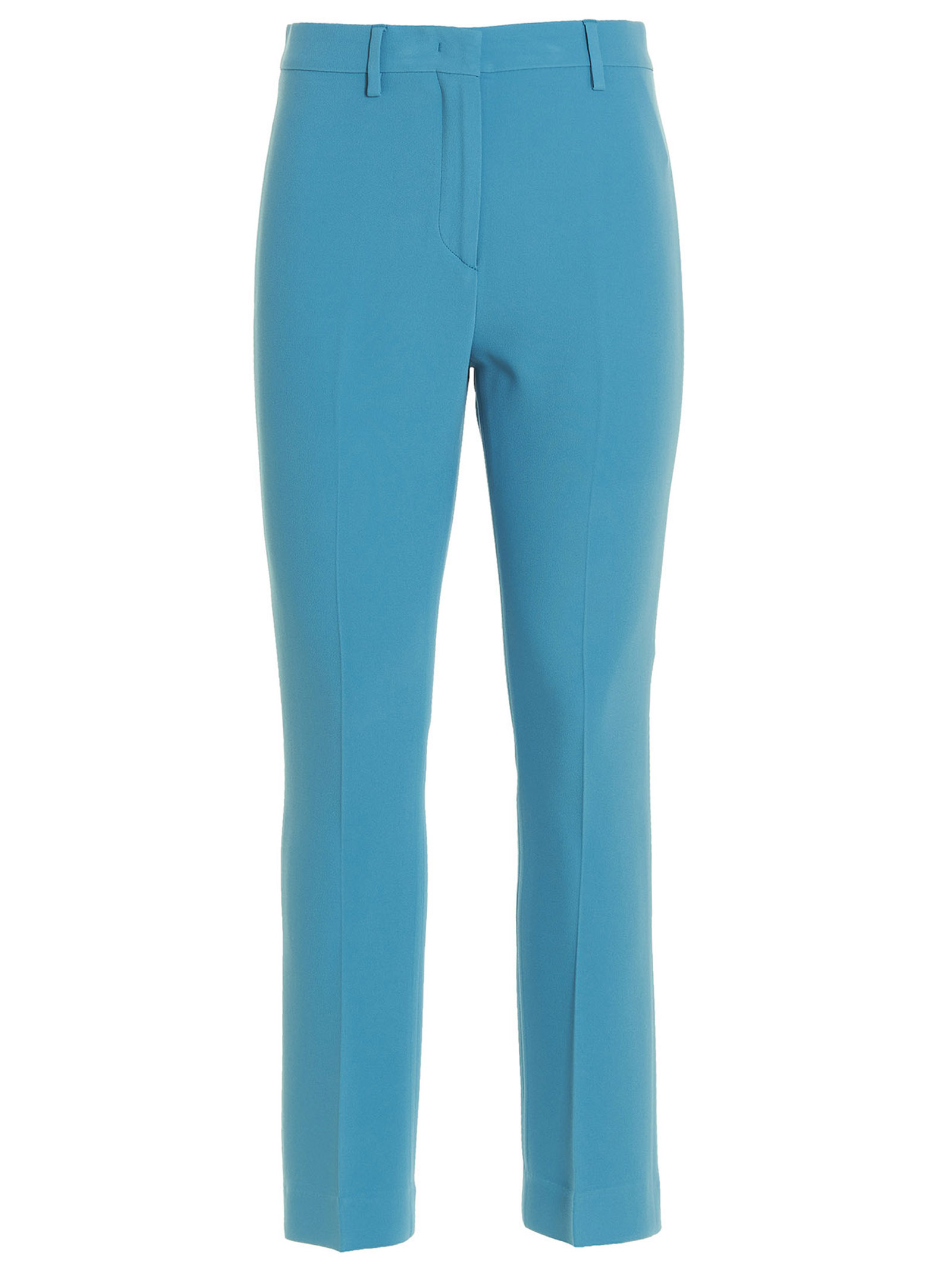 Pants with pleat