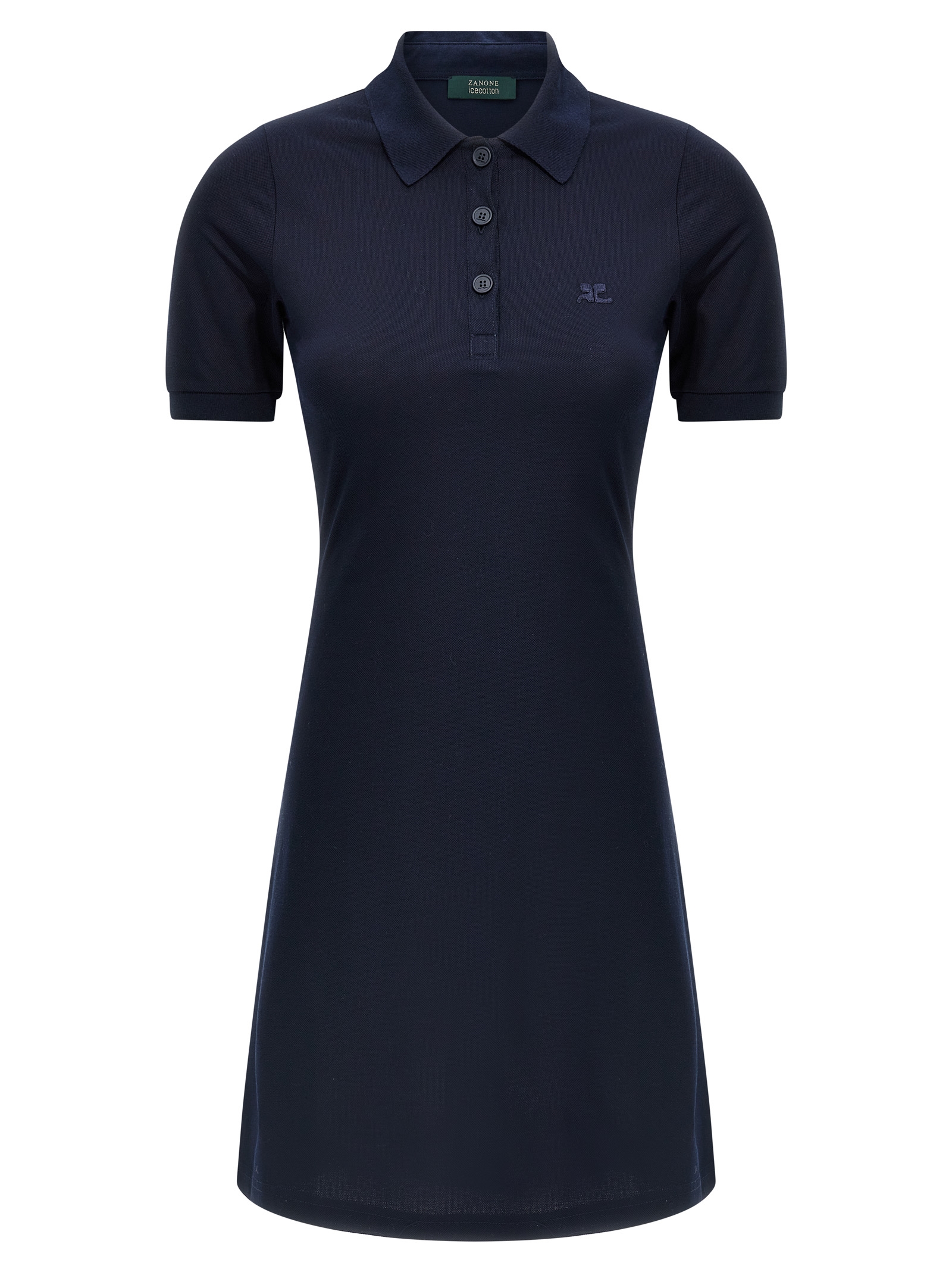 Piqué polo dress