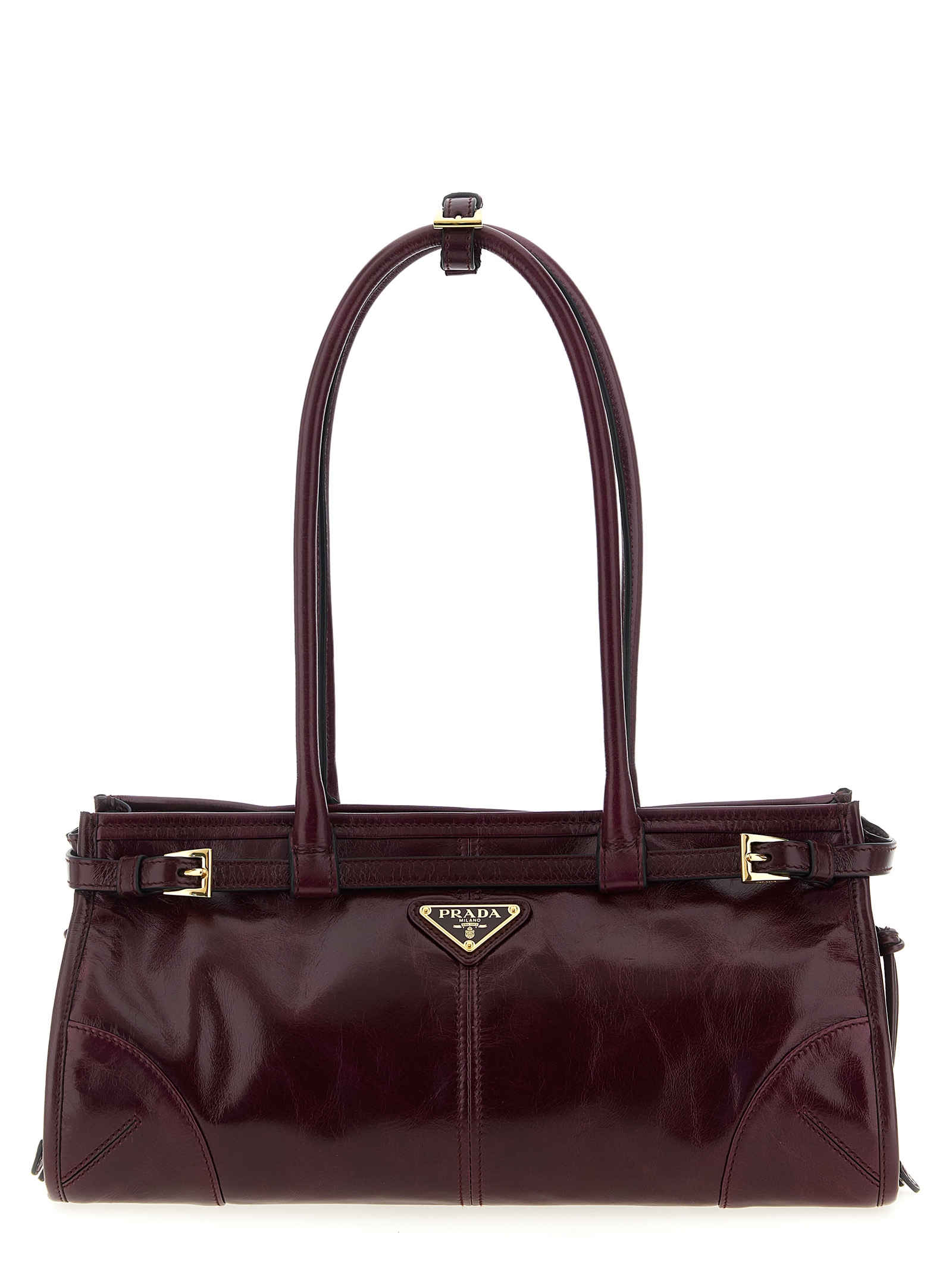 Medium leather handbag