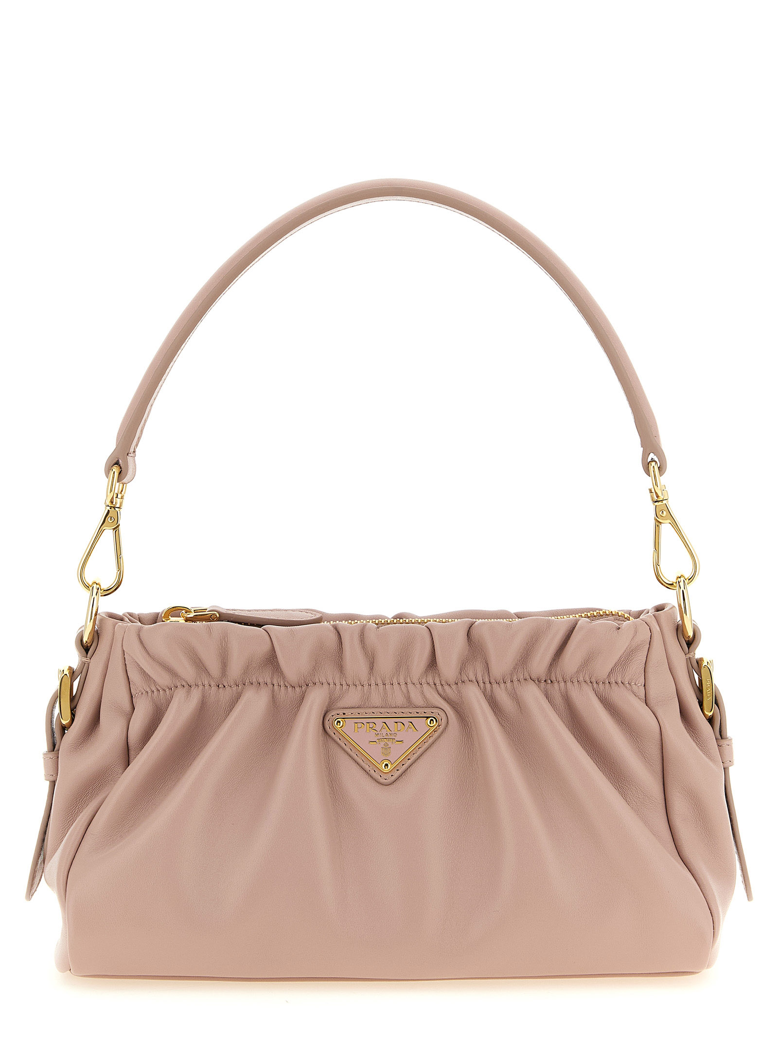 Nappa crossbody bag