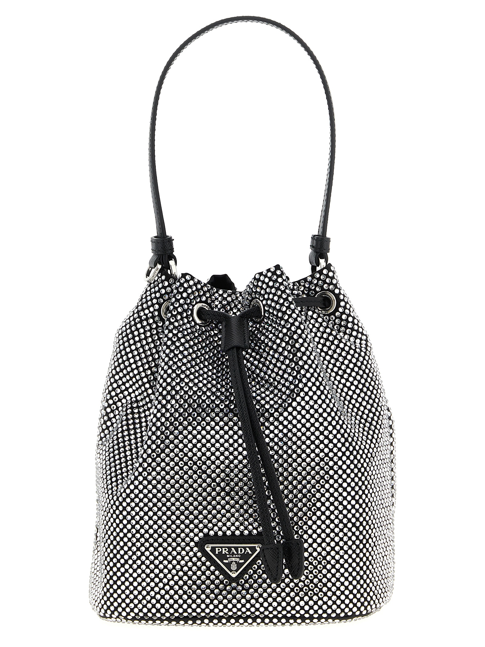 'Crystal' bucket bag