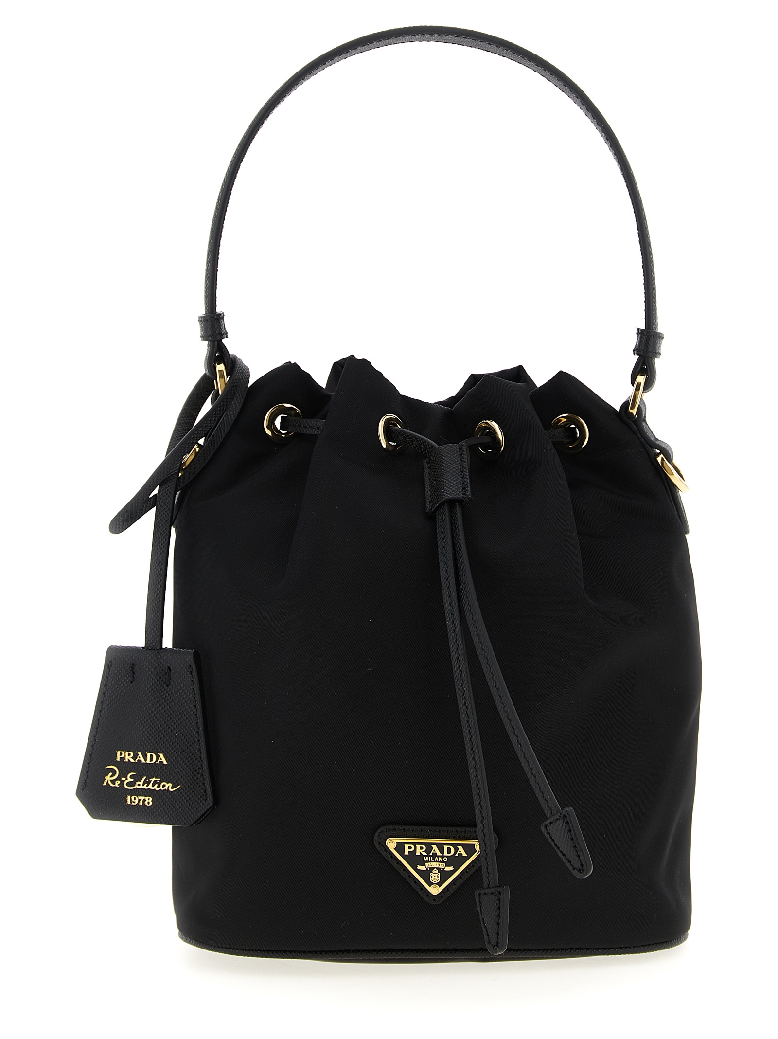 Re-Nylon bucket bag