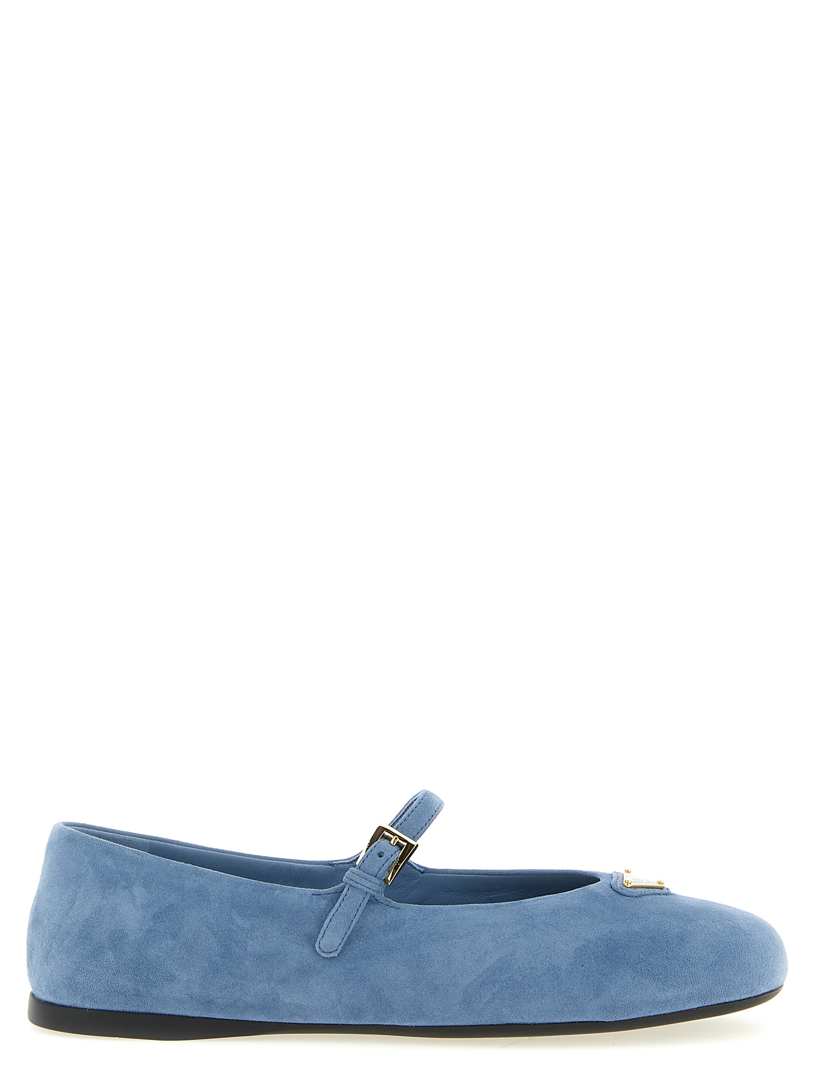 Suede ballet flats