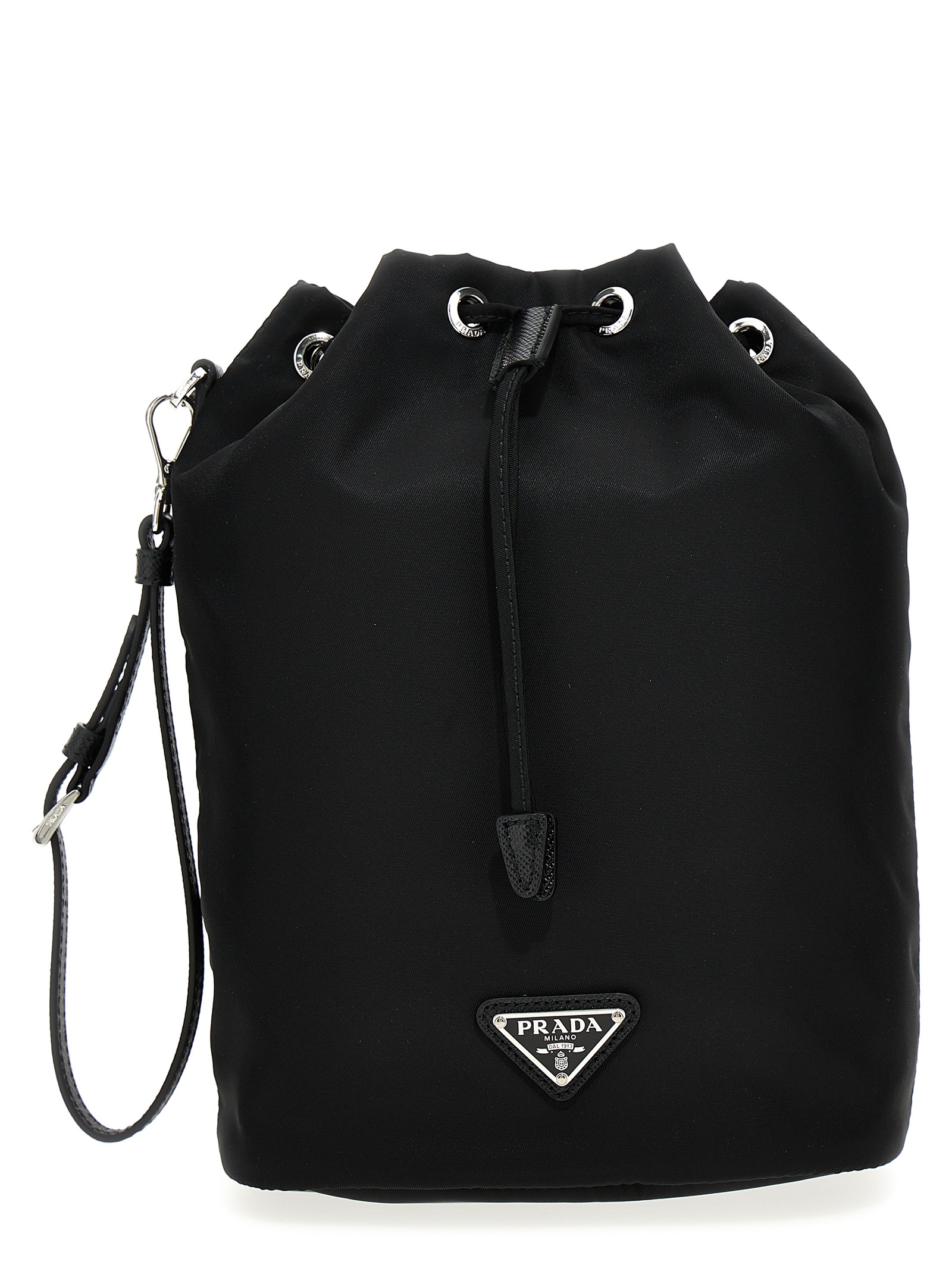 Re-nylon bucket bag