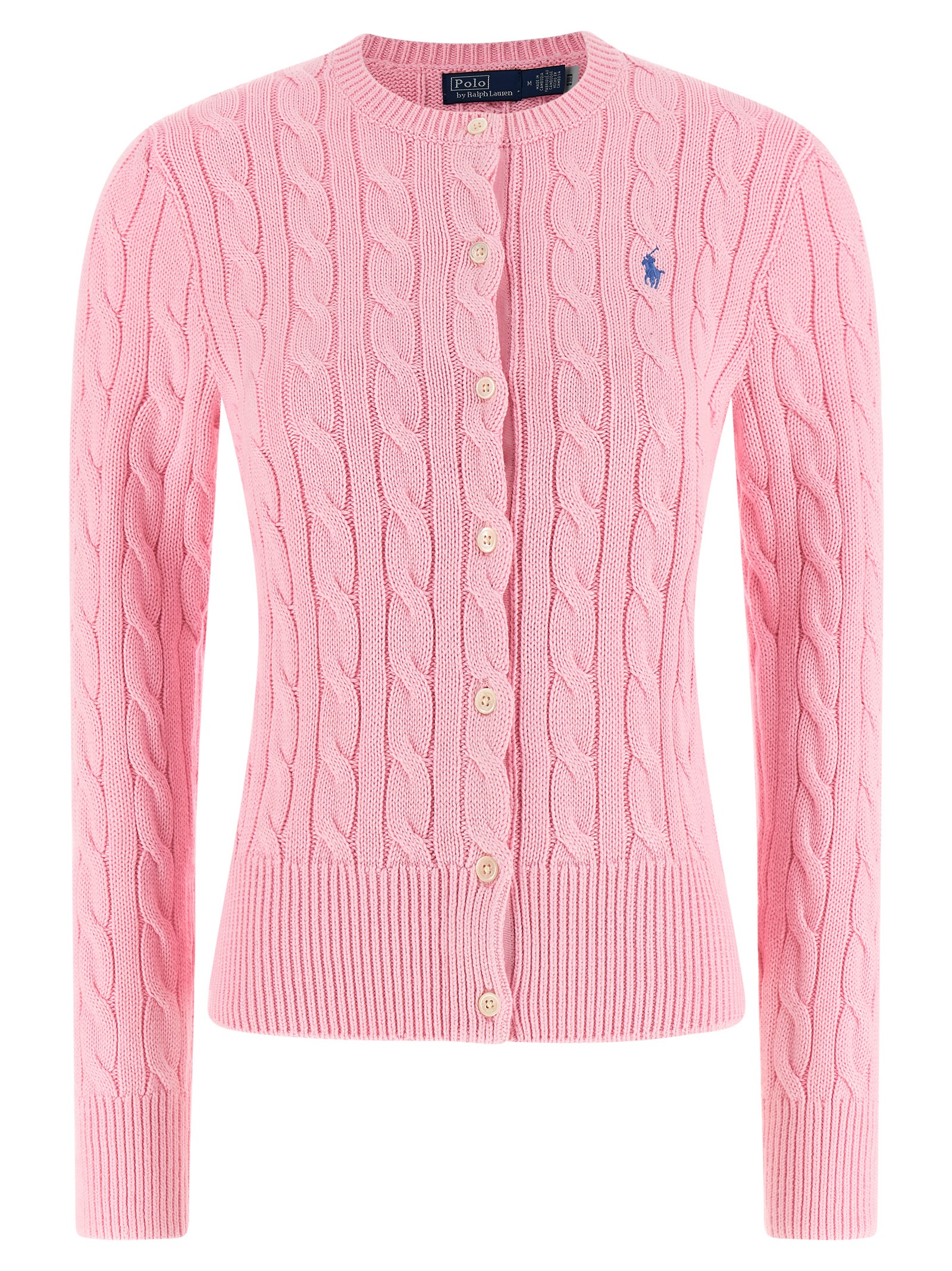 Cotton cable cardigan