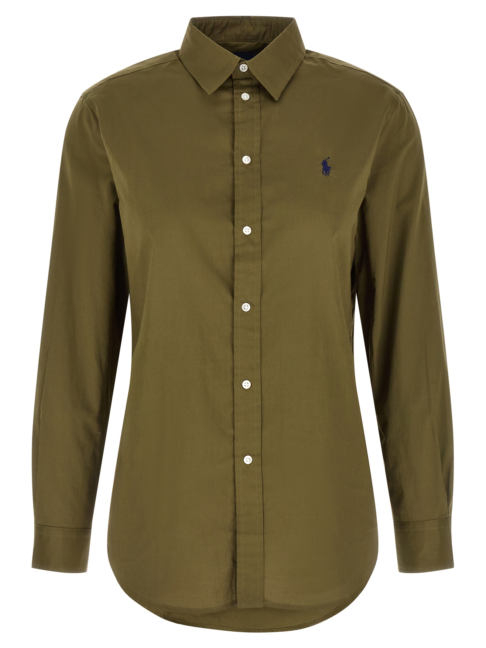 Logo embroidery shirt