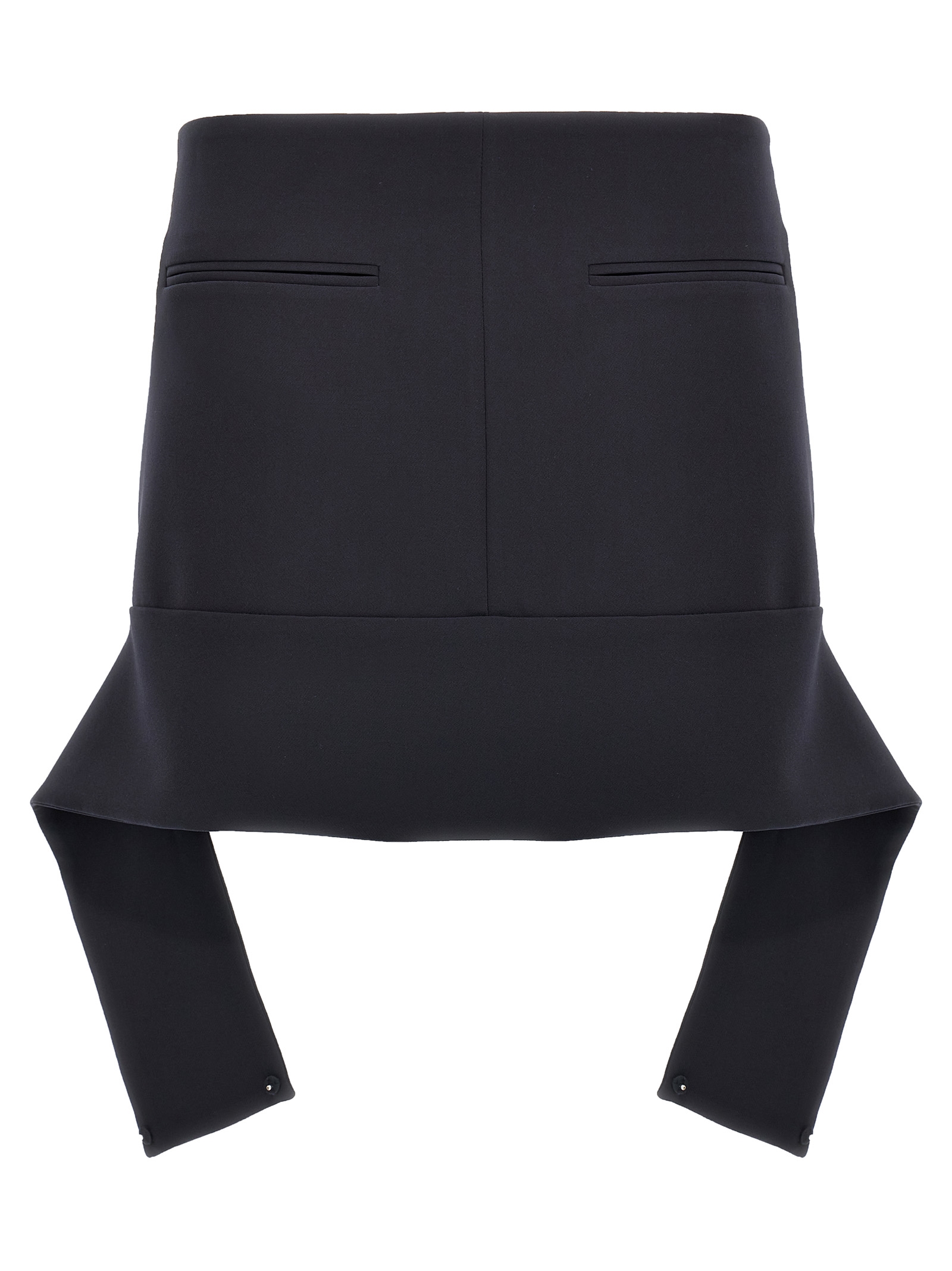 'Reversed Belt Mini' skirt