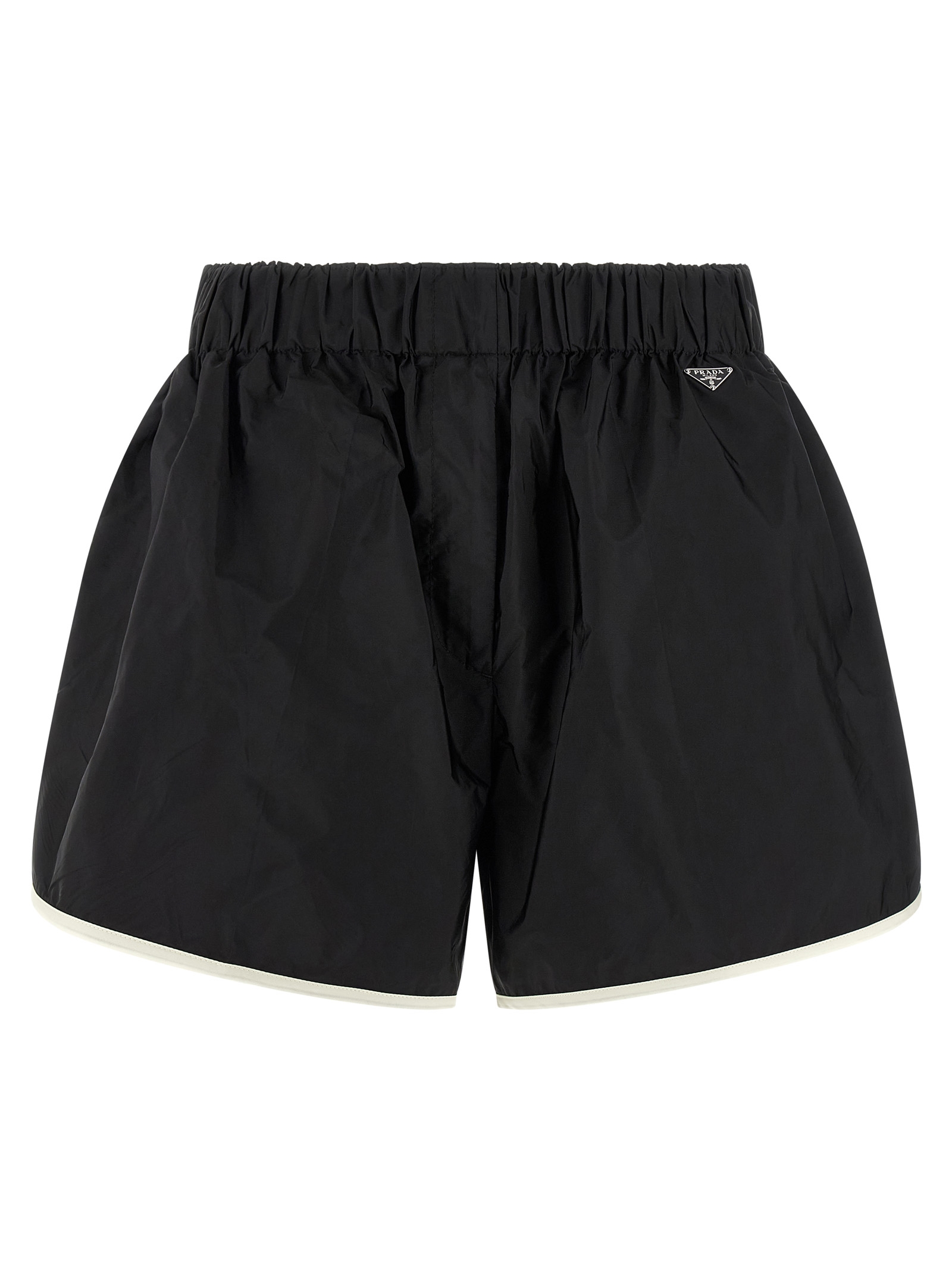 'Re-Nylon Piuma' shorts