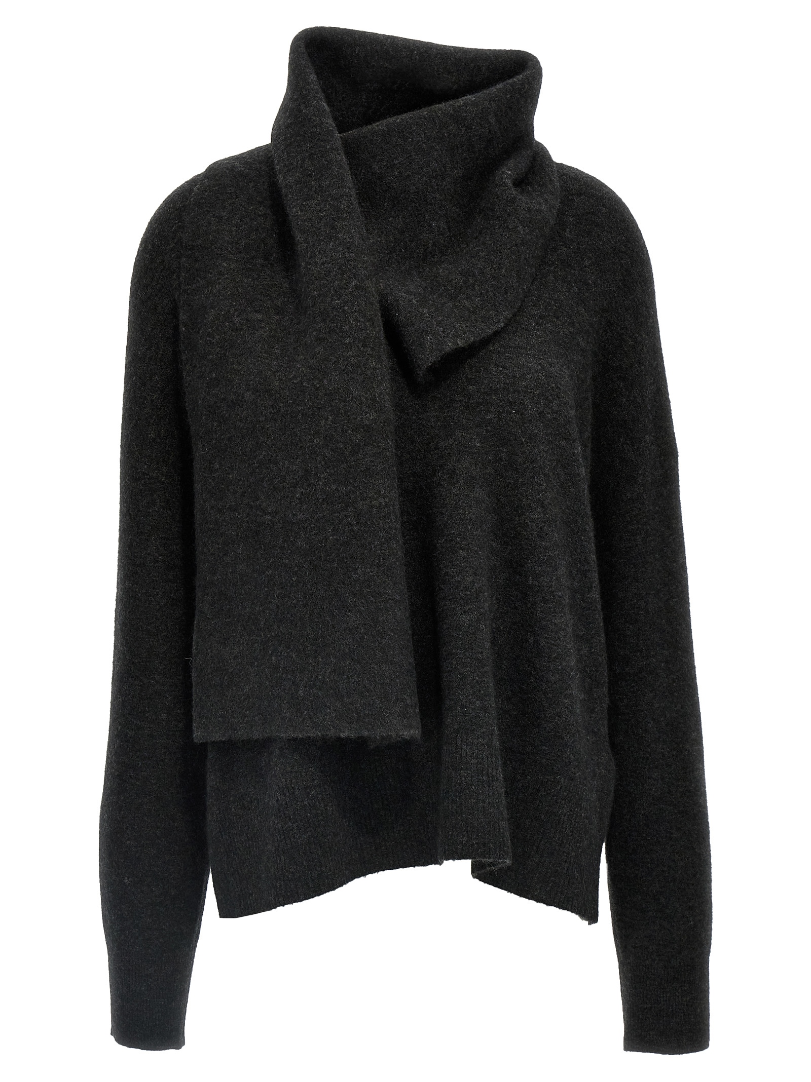 'Draped Scarf' sweater