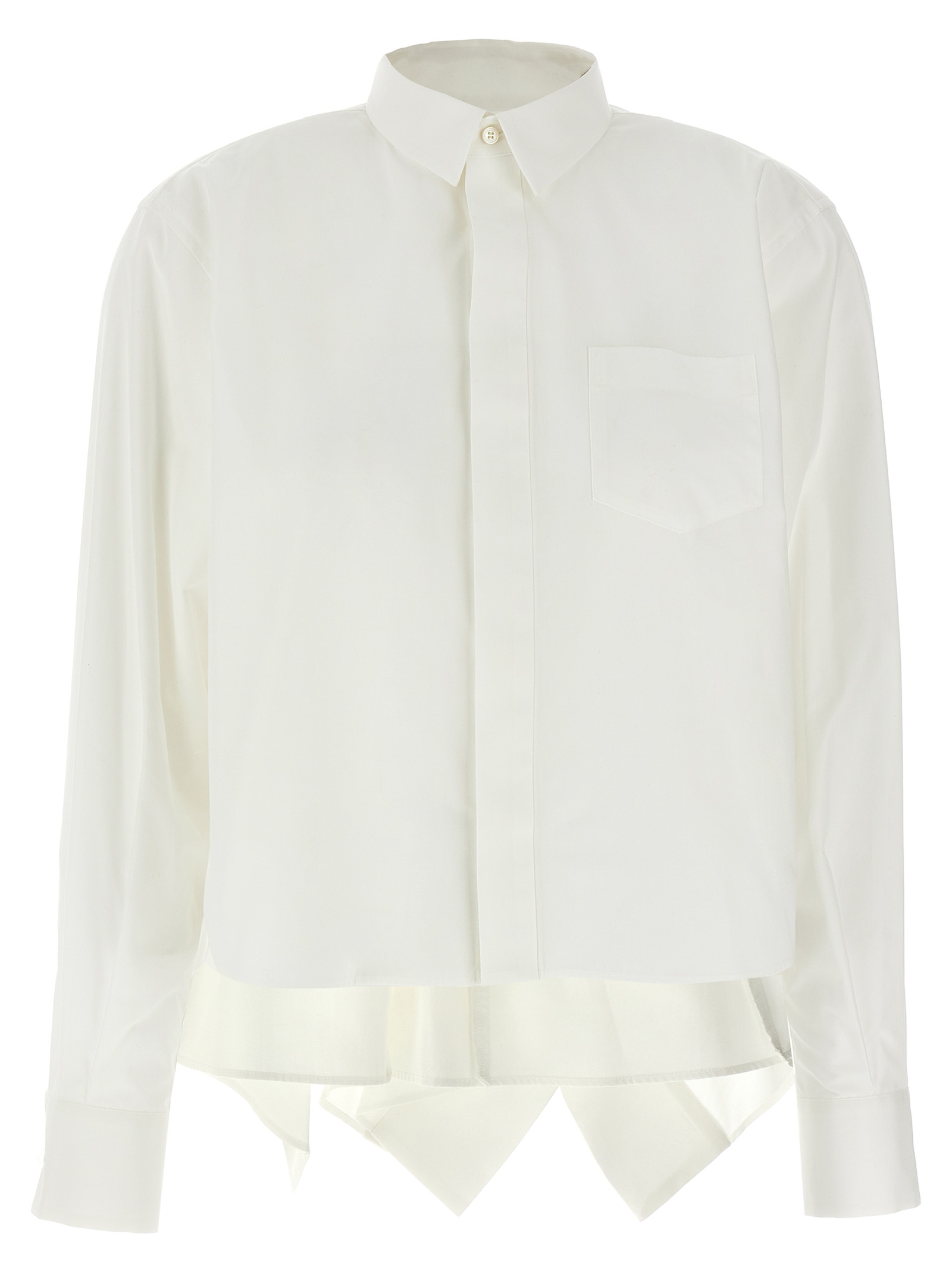 Flounced shirt