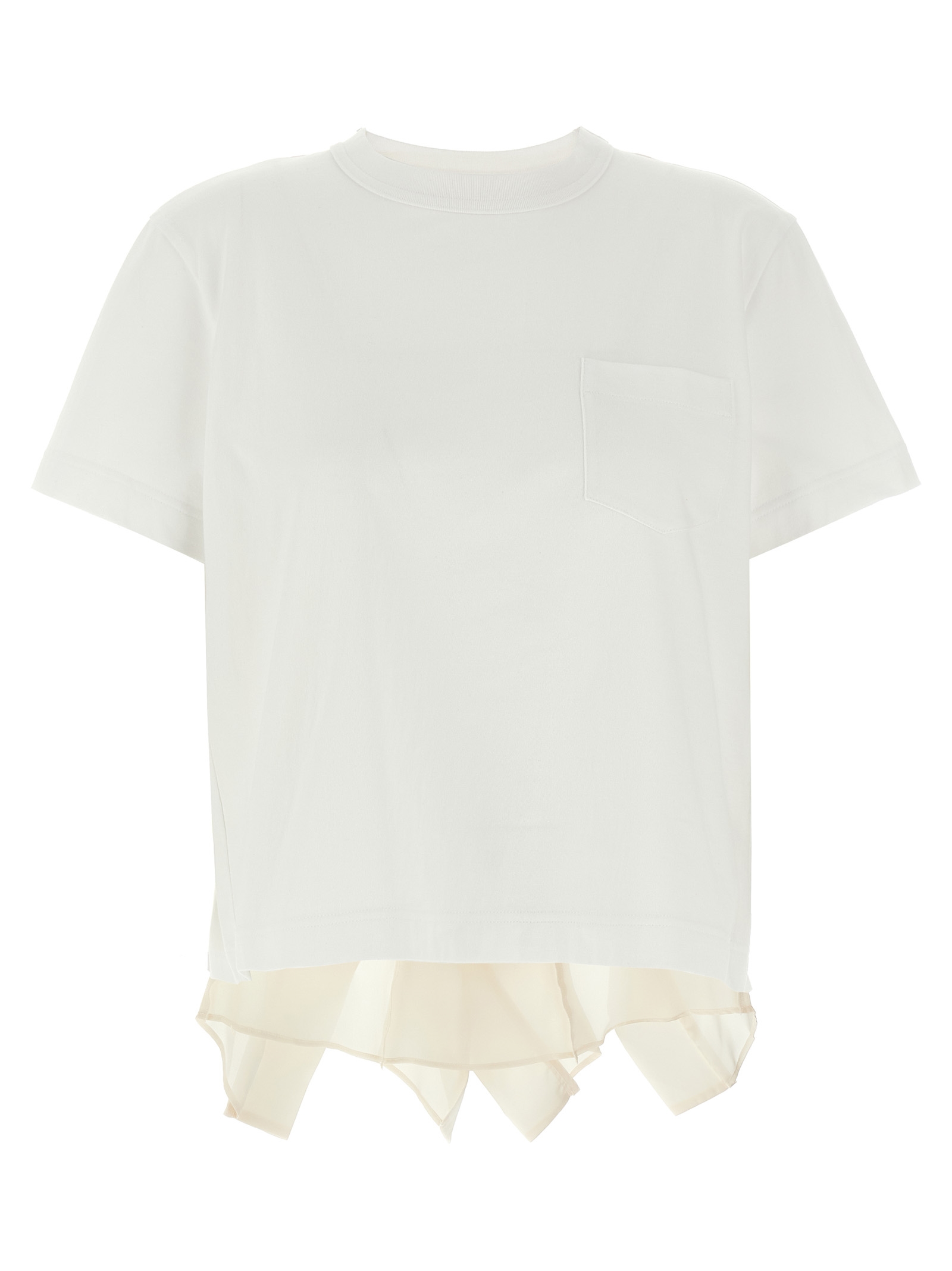 Flounced T-shirt