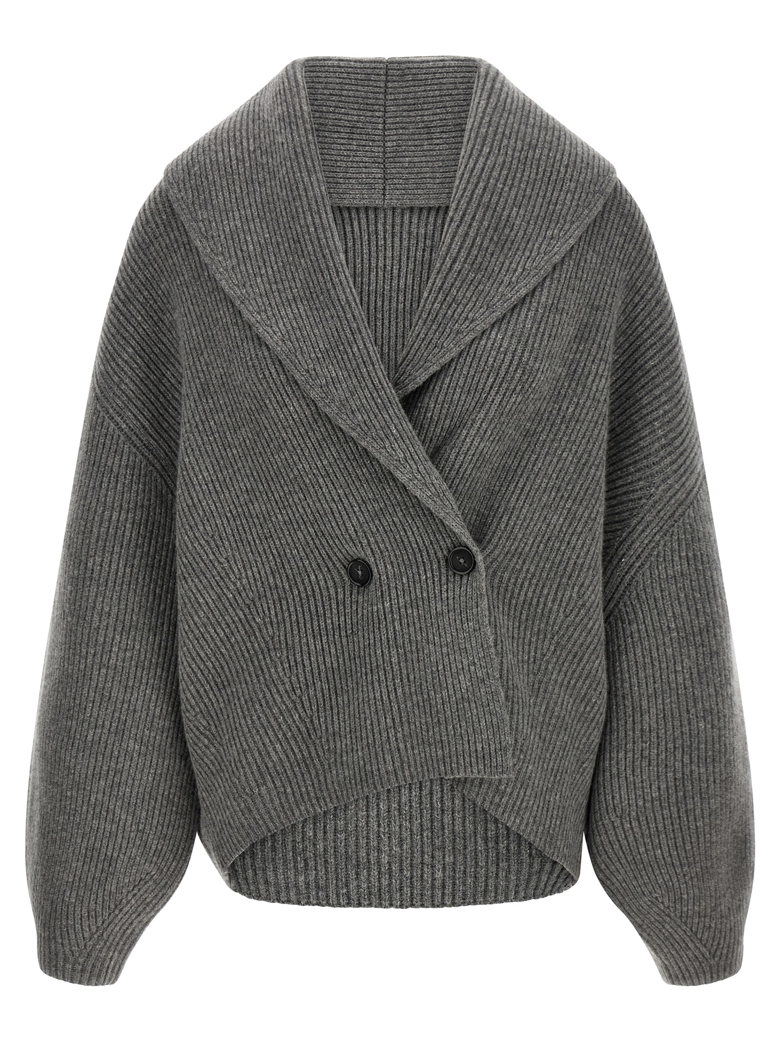 'Shawl-Lapel' cardigan
