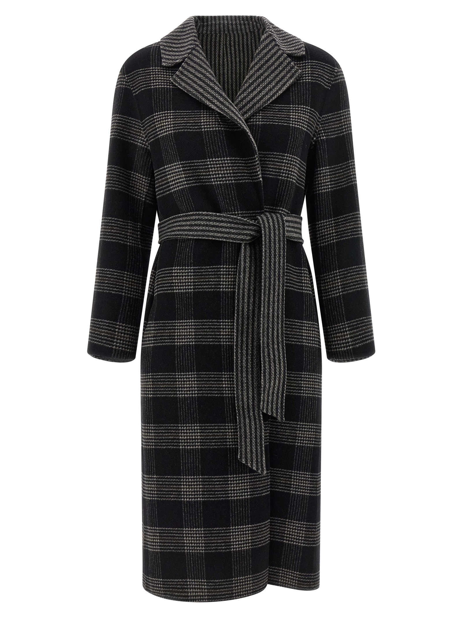 Reversible coat with double cloth