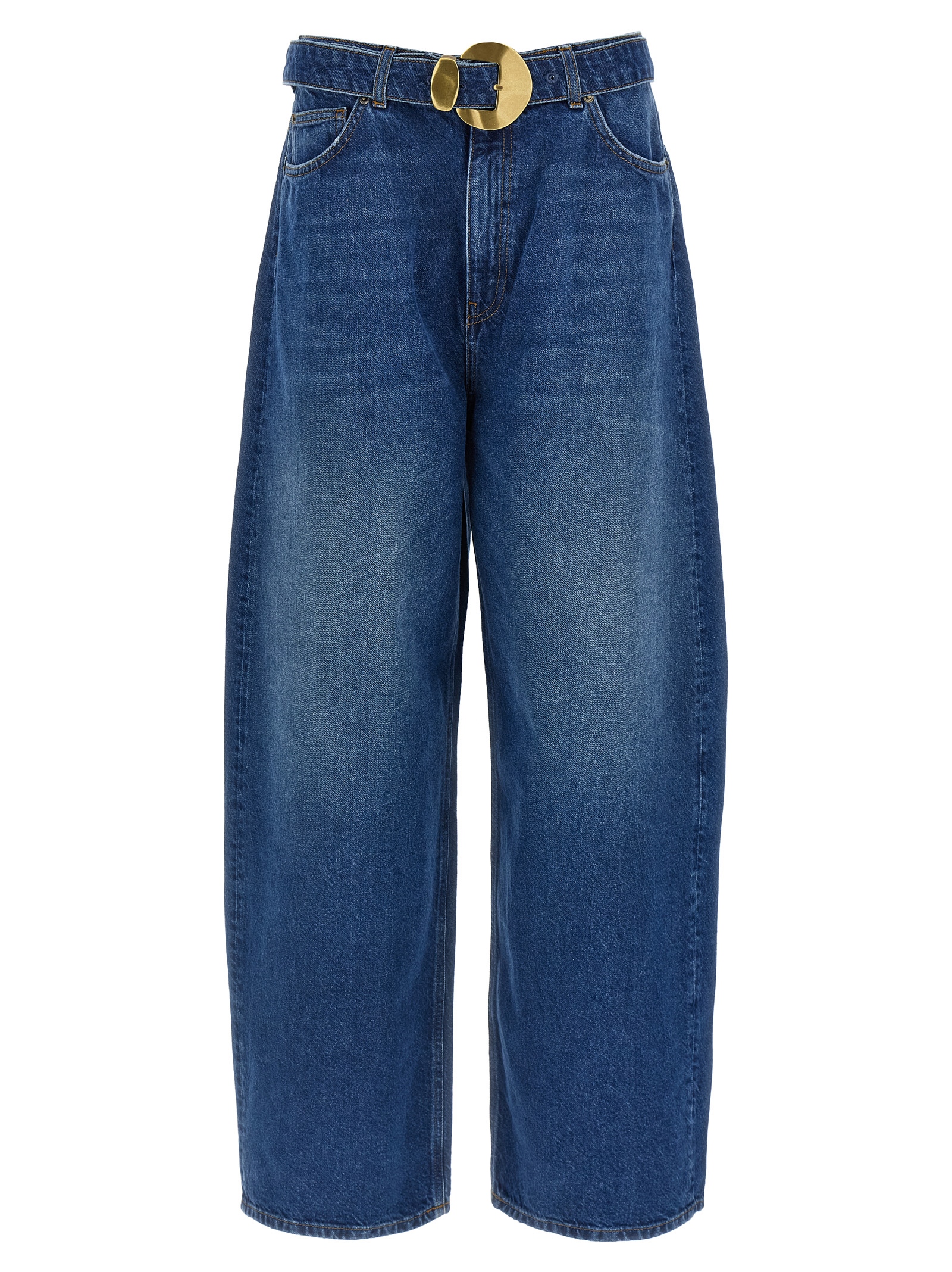 Maxi buckle jeans