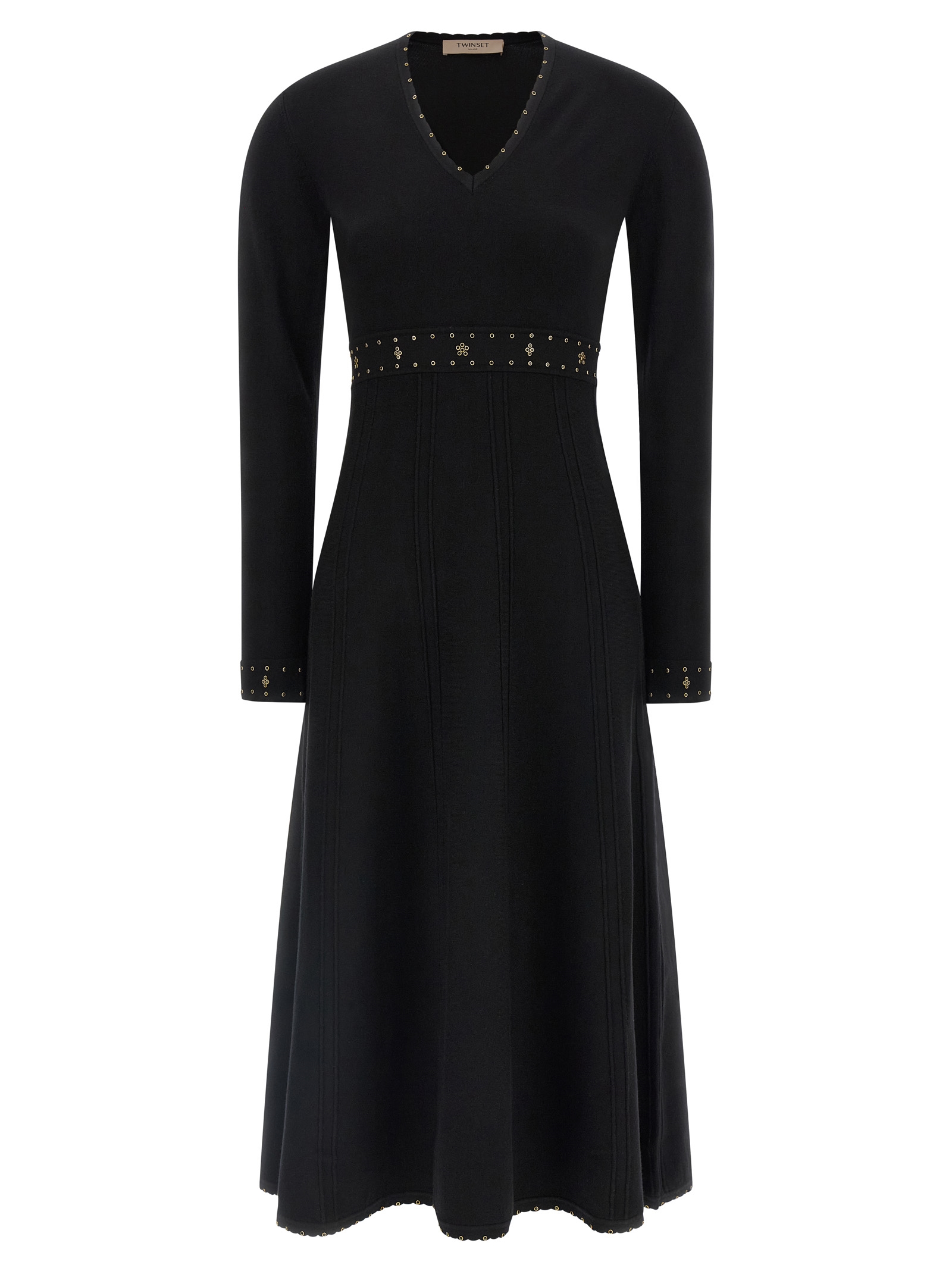 Rhinestone studded dress