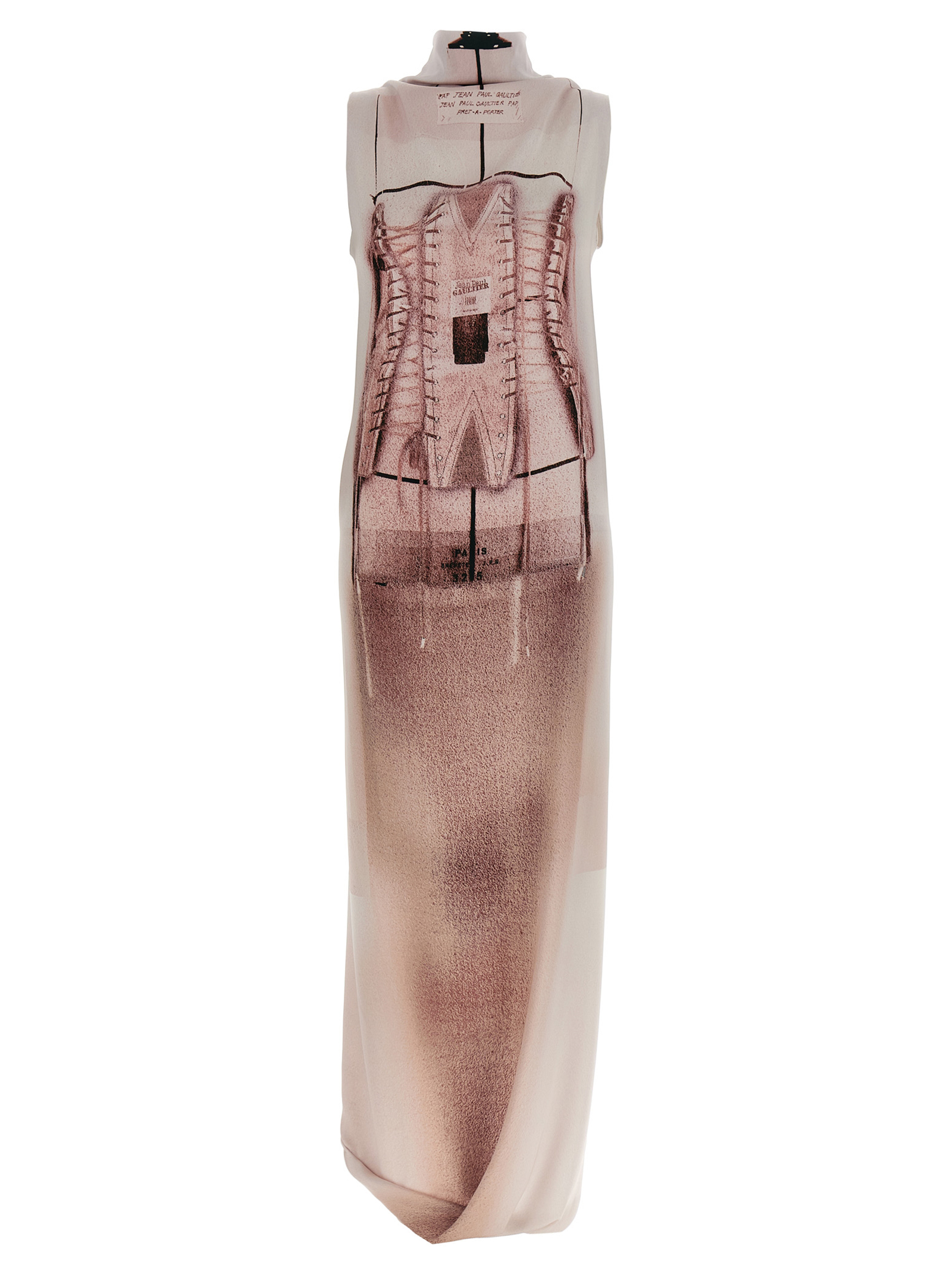 'The Draped Trompe-L’Œil Corset' dress