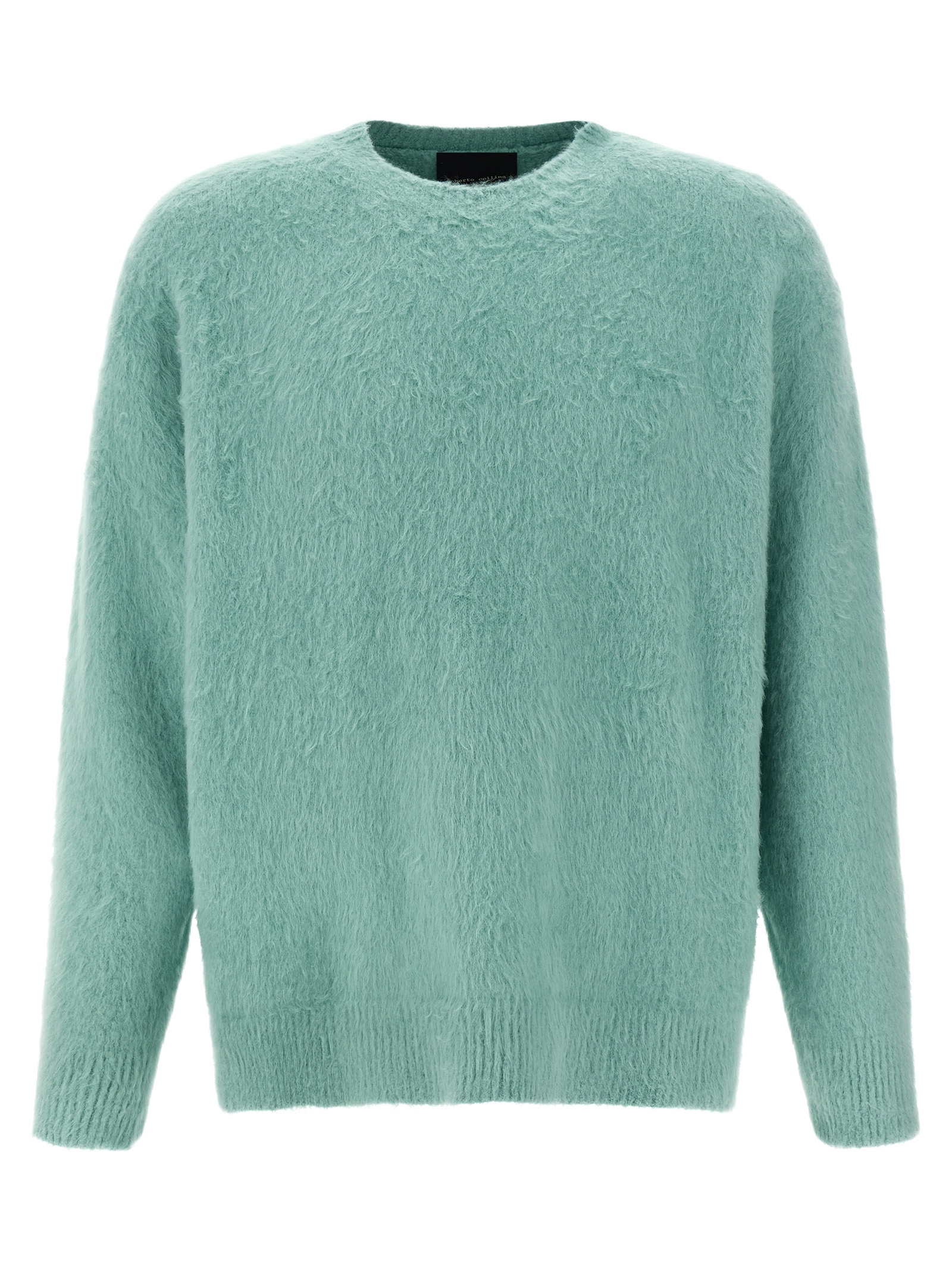 Shearling cotton sweater