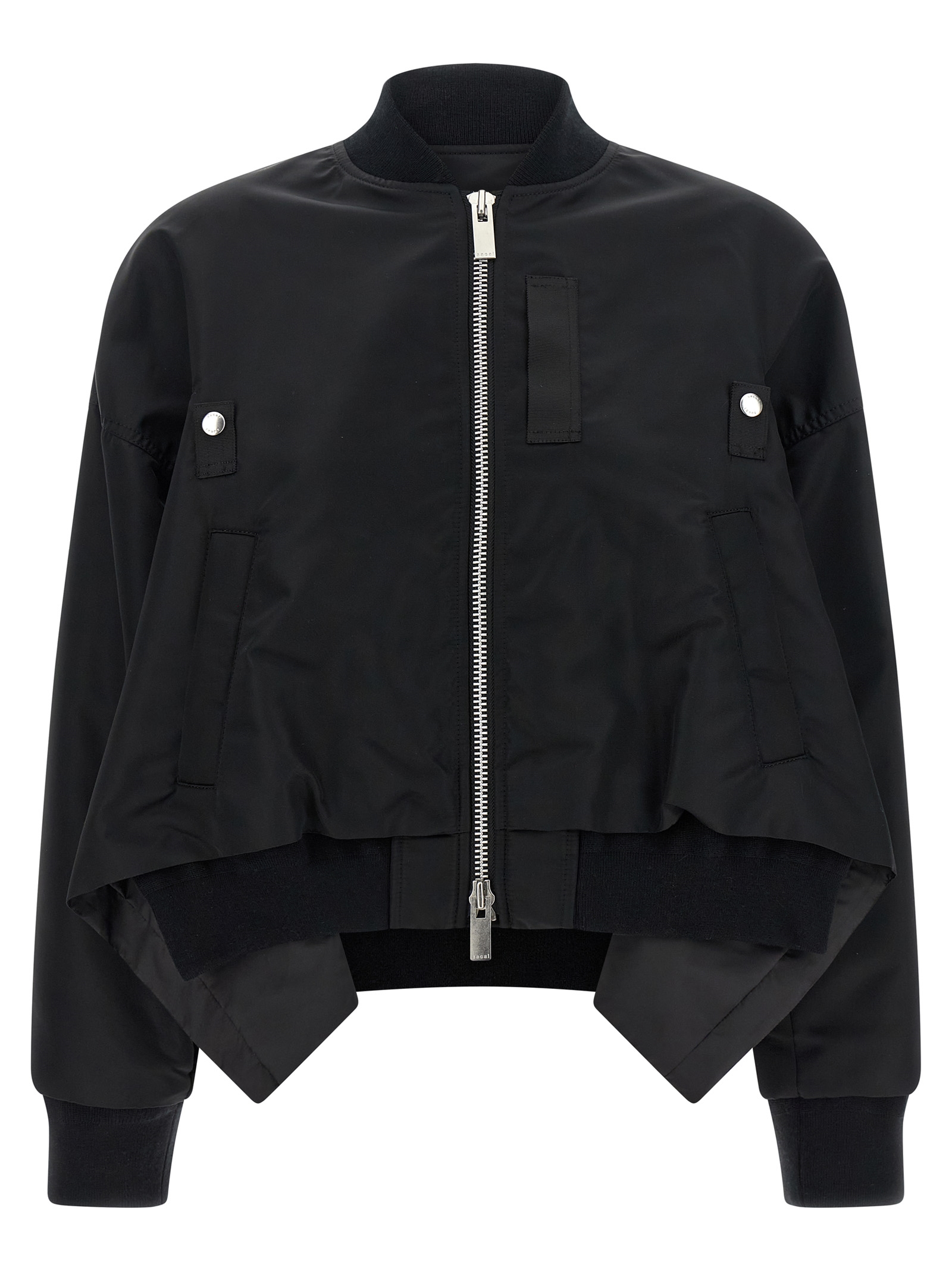 Asymmetrical blouson bottom