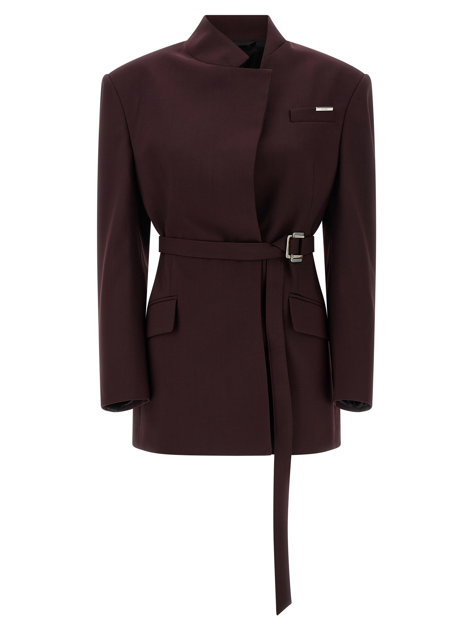 Maxi shoulder strap blazer