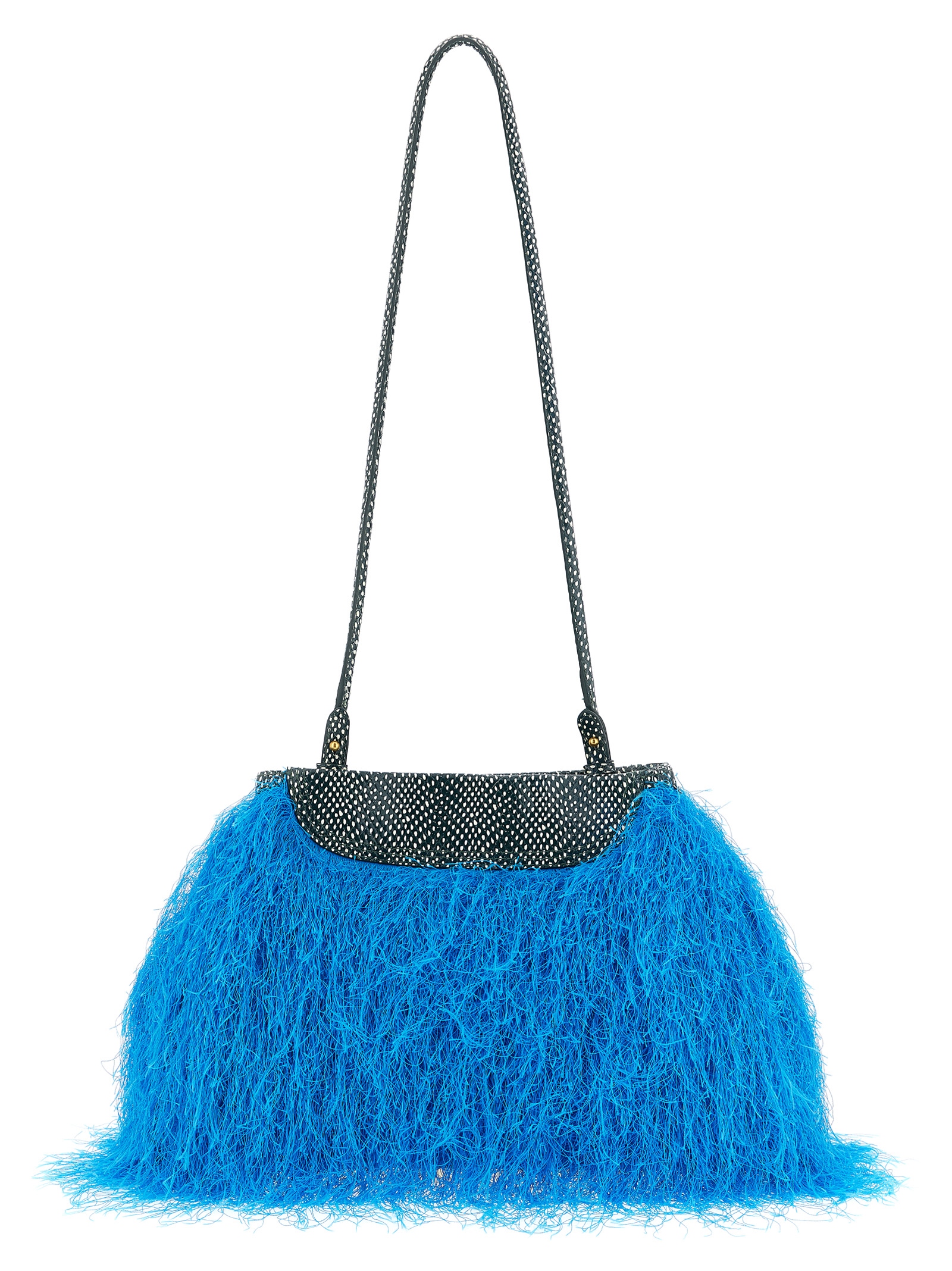 Fringed clutch