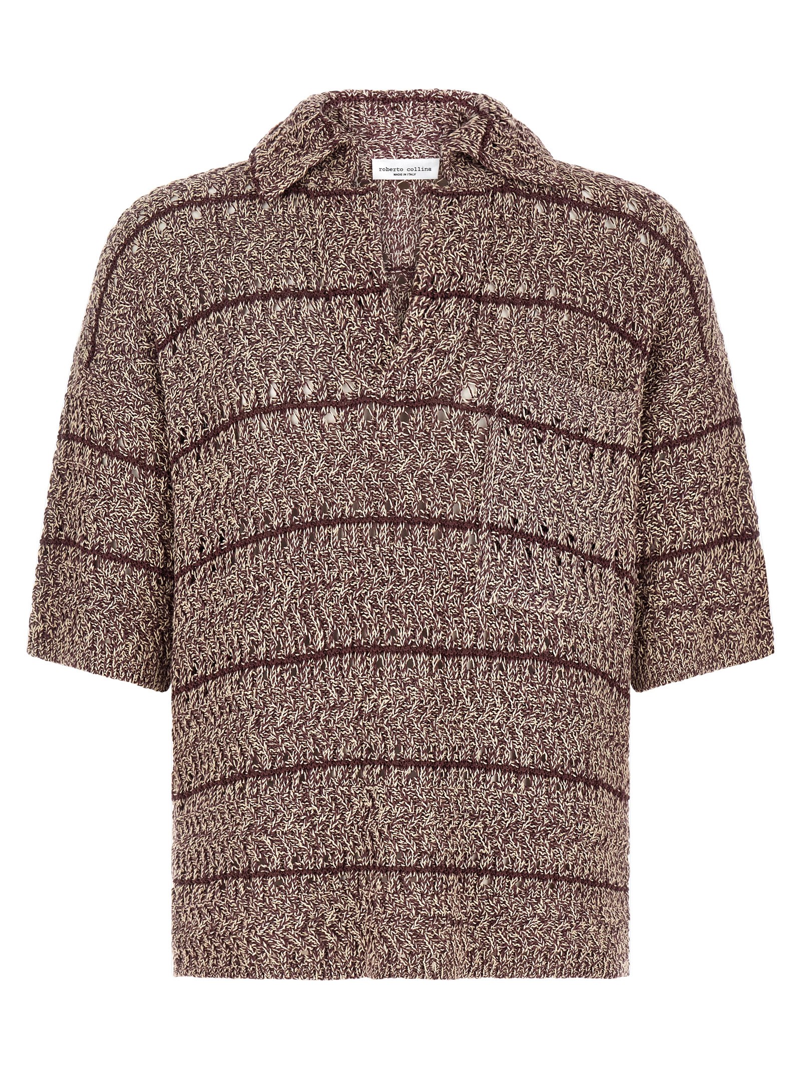 'Mouliné' polo shirt
