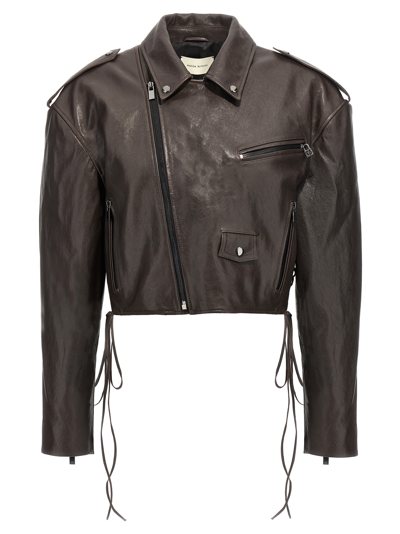 '19' biker jacket