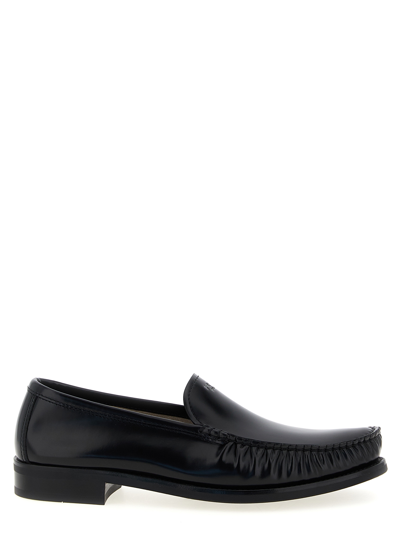 Leather loafers